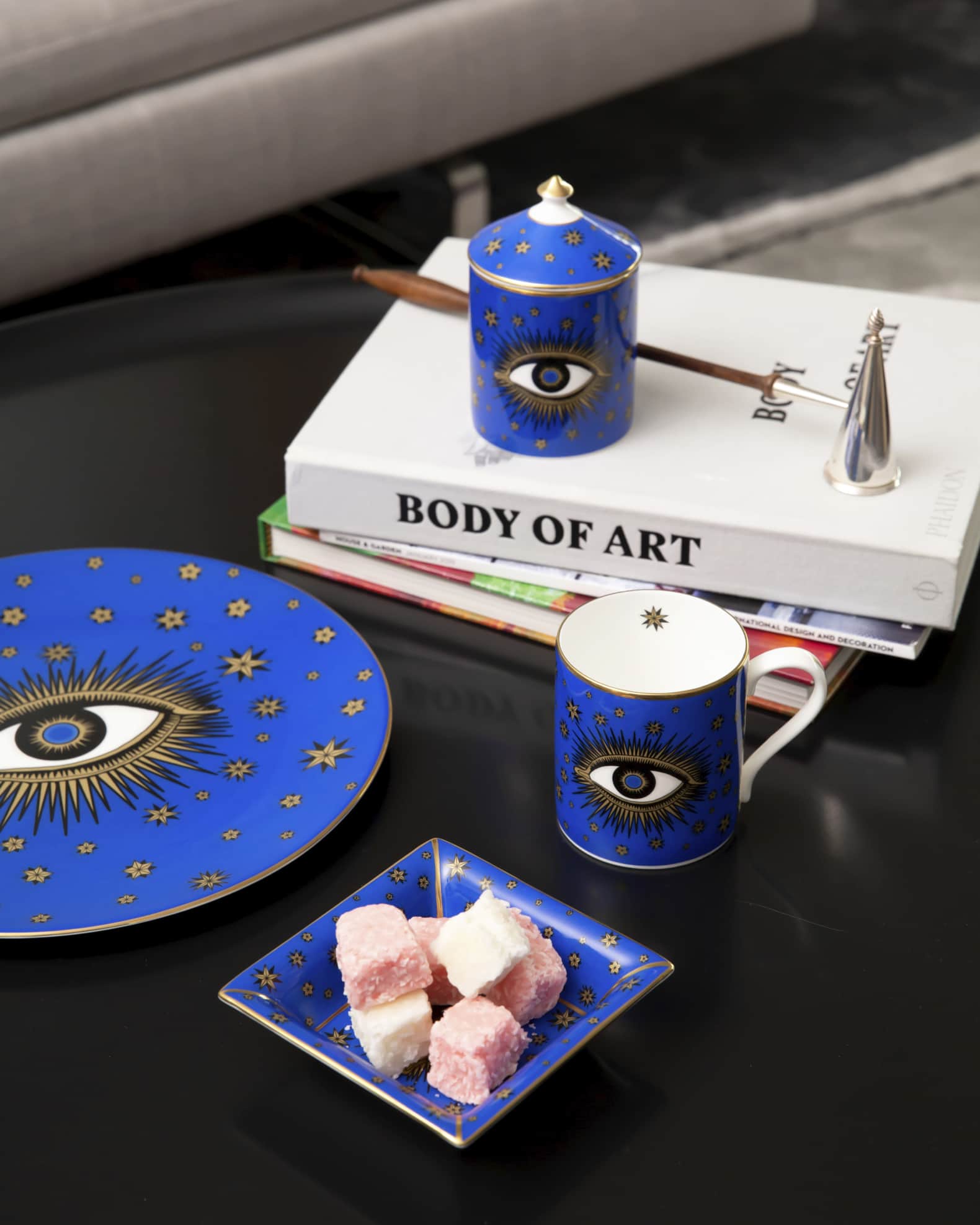 Evil Eye Square Trinket Tray 1