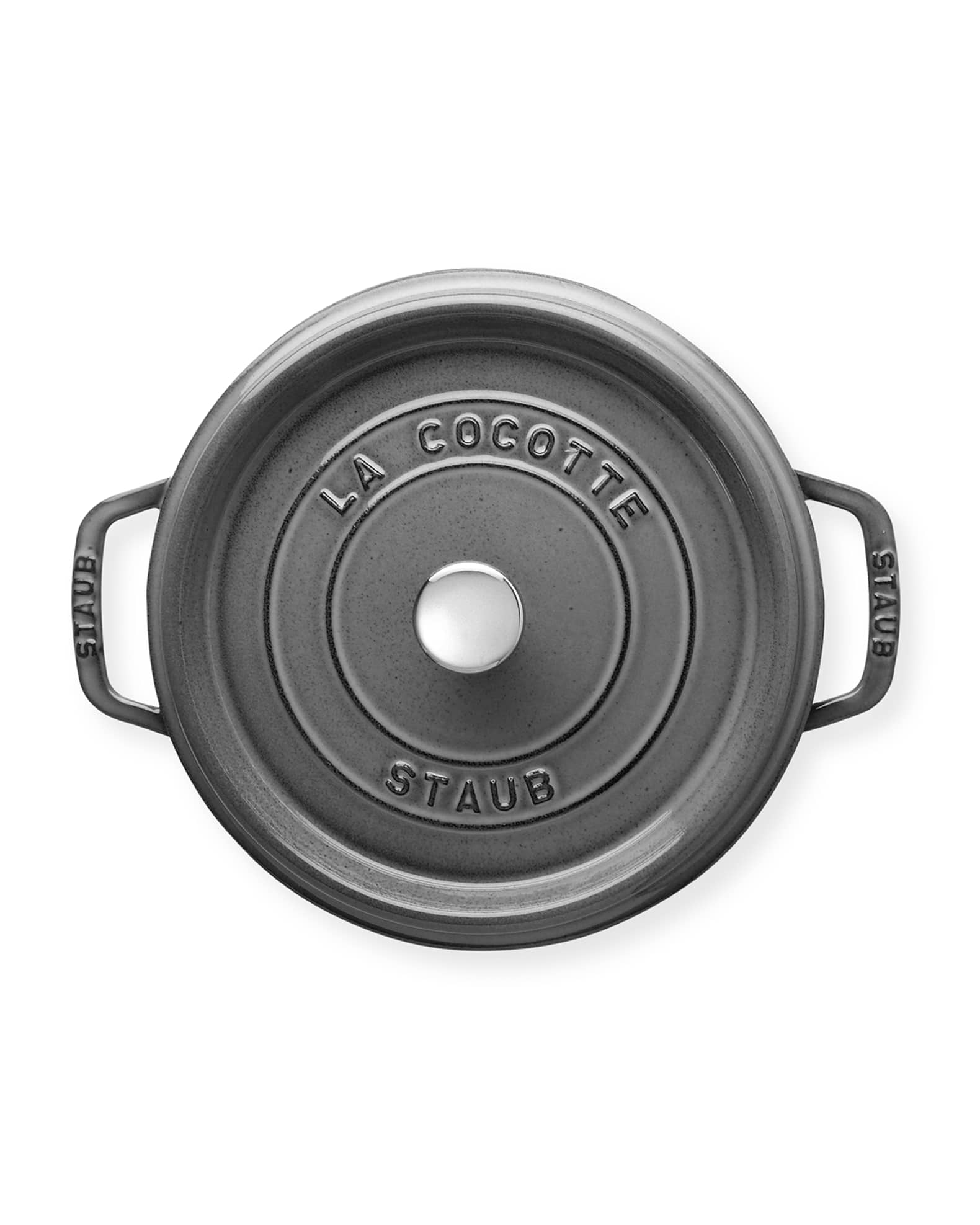 Staub 4Qt. Cast Iron Round Cocotte Neiman Marcus