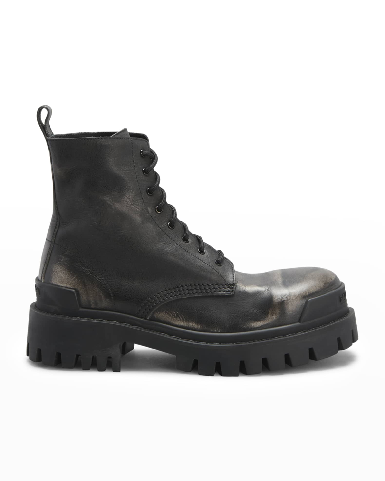 balenciaga combat boots women's