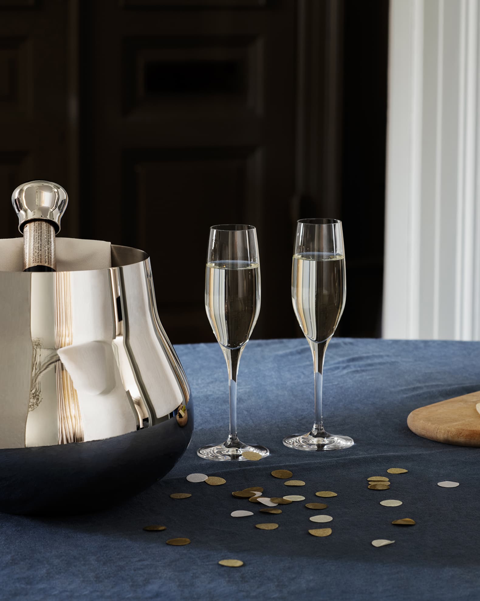 Sky Stainless Steel Champagne and Wine Cooler, 7.5L 0
