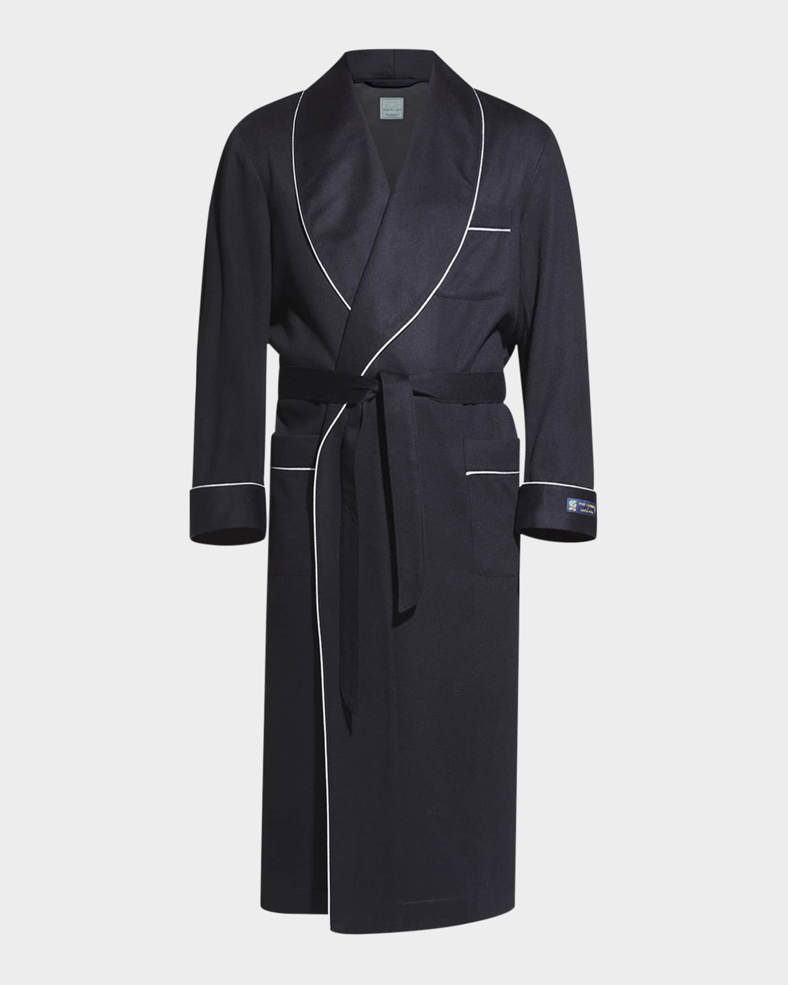 Men's cashmere robes best sale