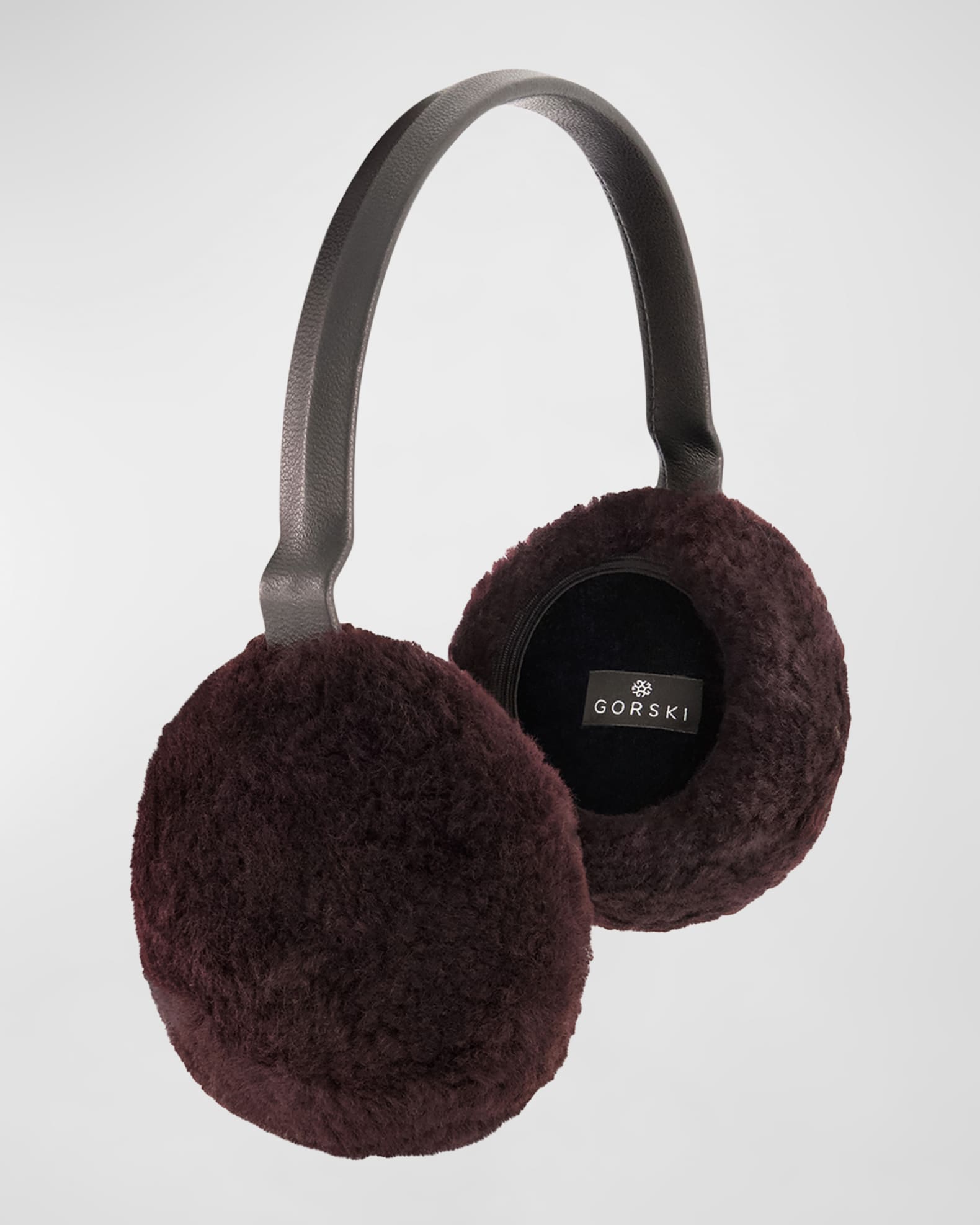 Gorski Lamb Shearling Earmuffs Neiman Marcus