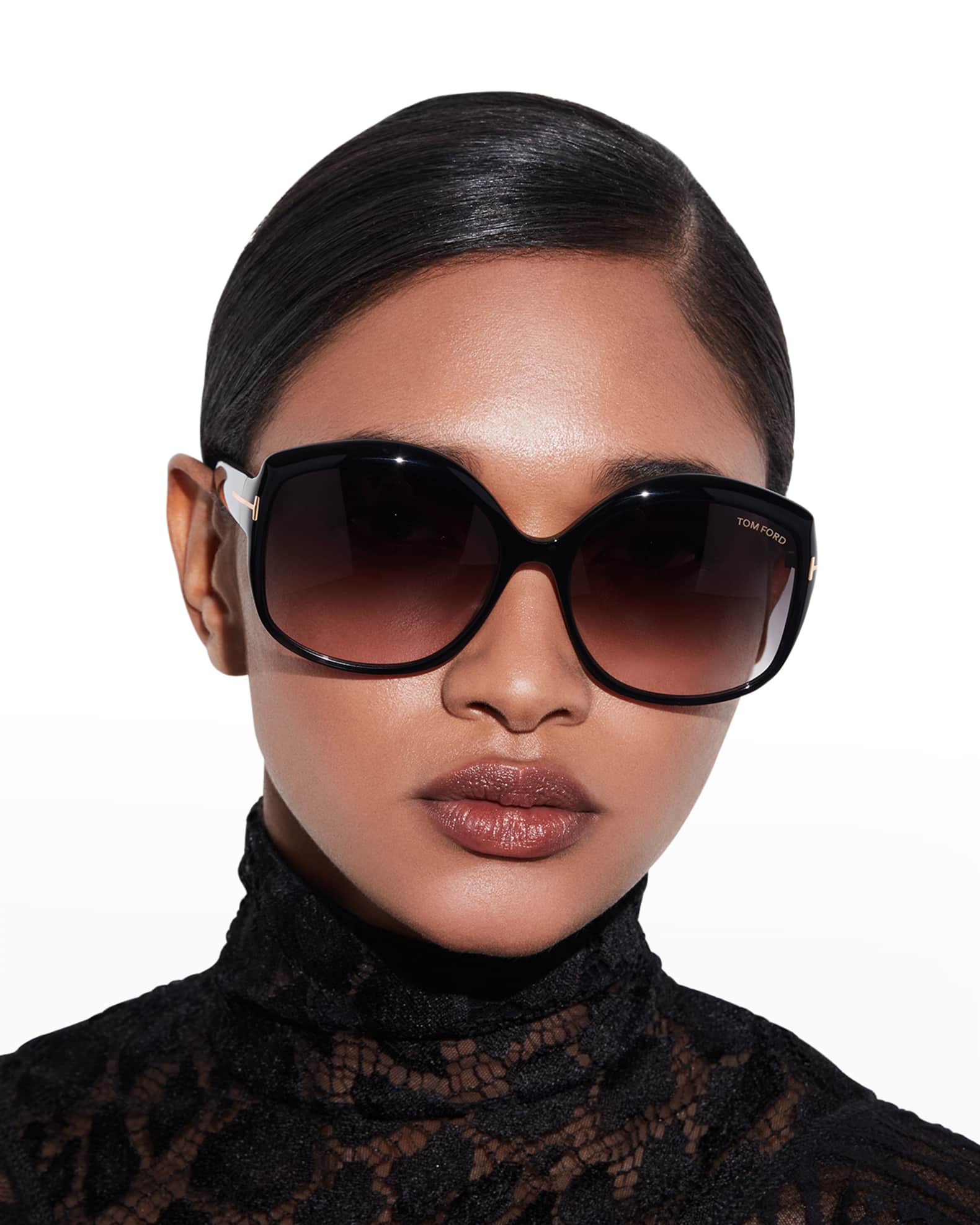 Chiara Round Acetate Sunglasses