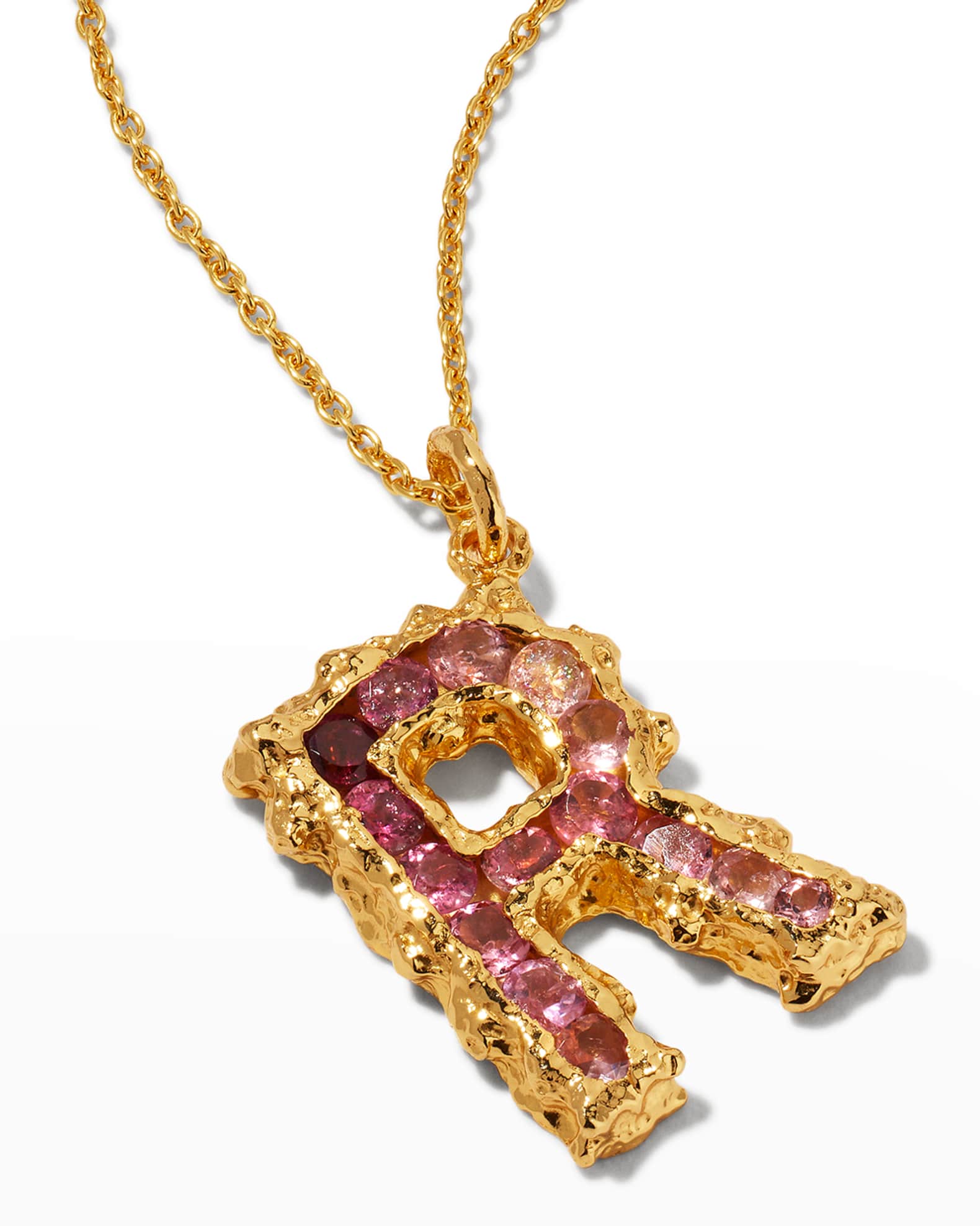 Pacharee alphabet hot sale necklace