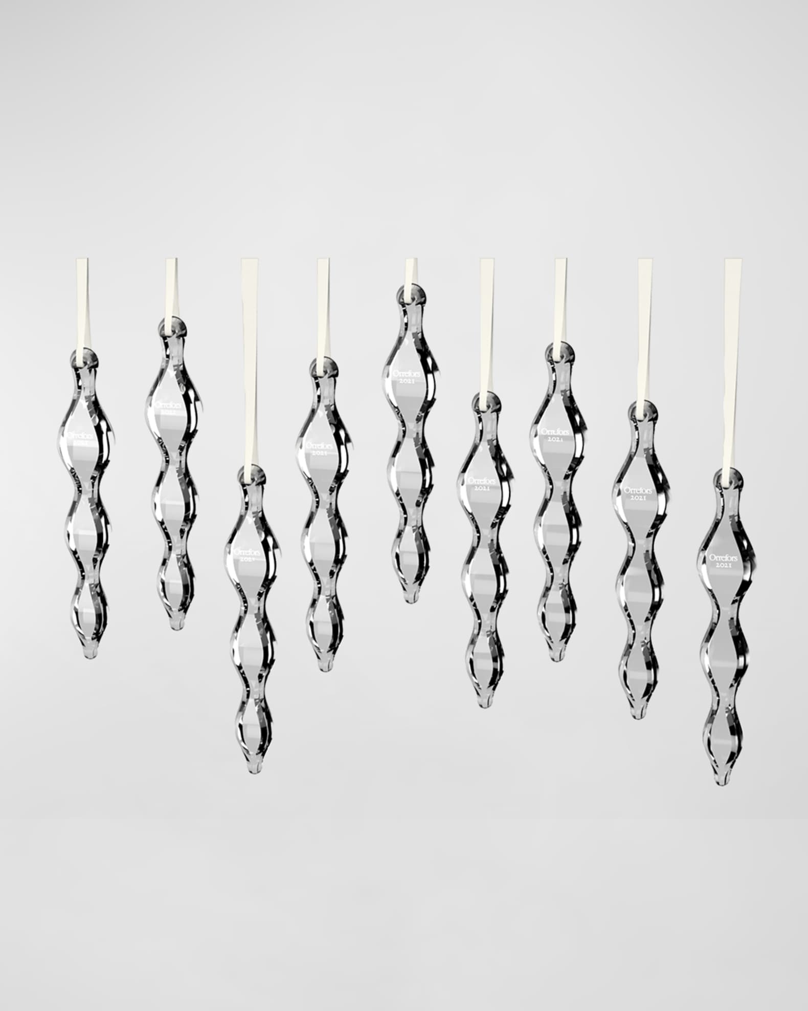 Orrefors Christmas 2021 Annual Icicle Ornament Neiman Marcus