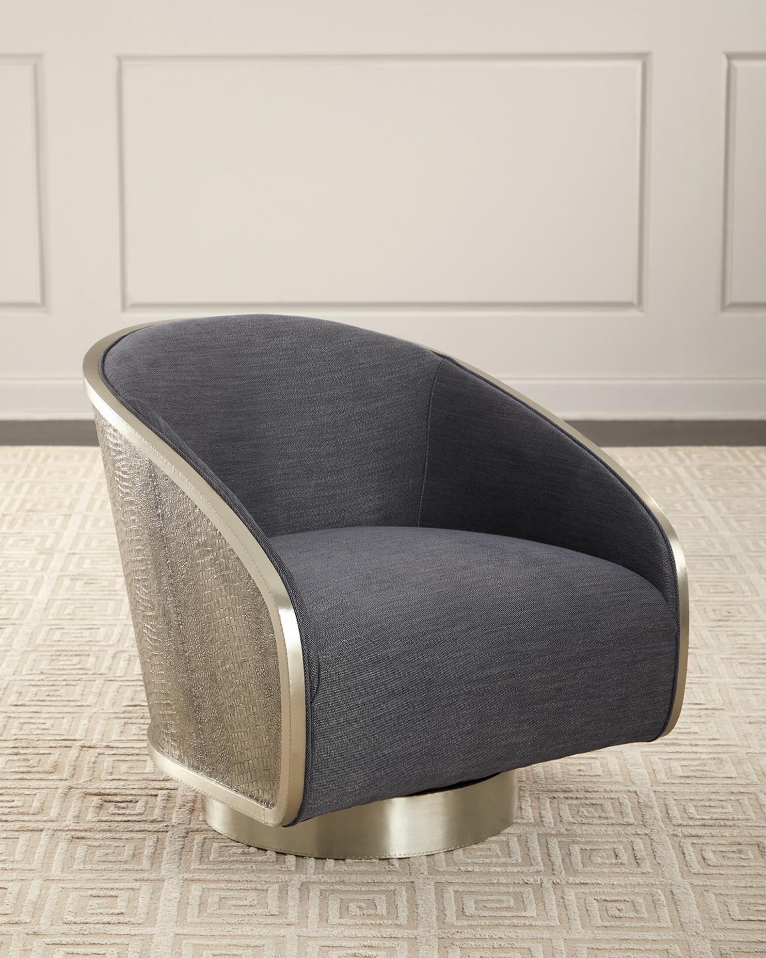 Bernhardt Miles Swivel Chair | Neiman Marcus