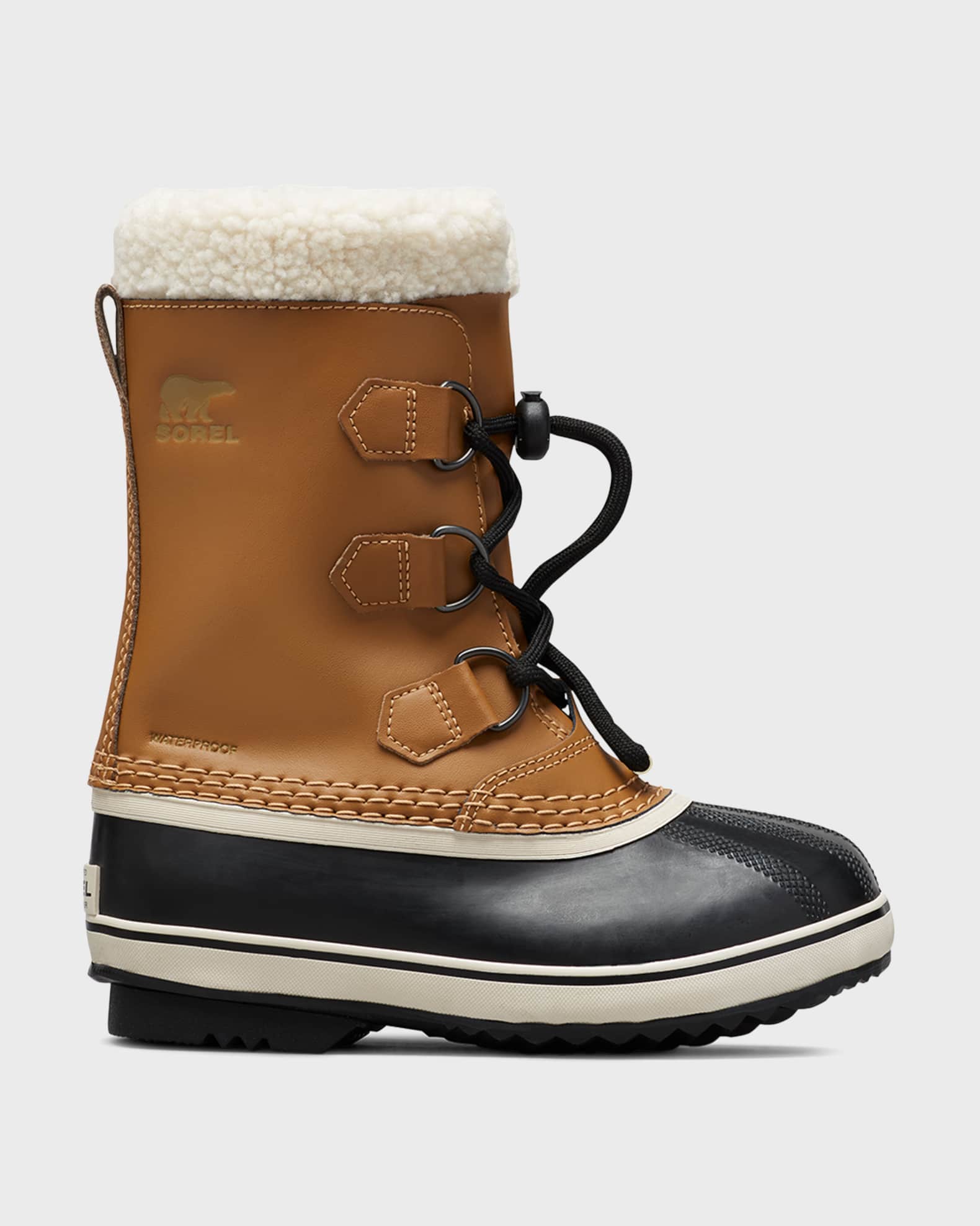 sorel leather duck boots
