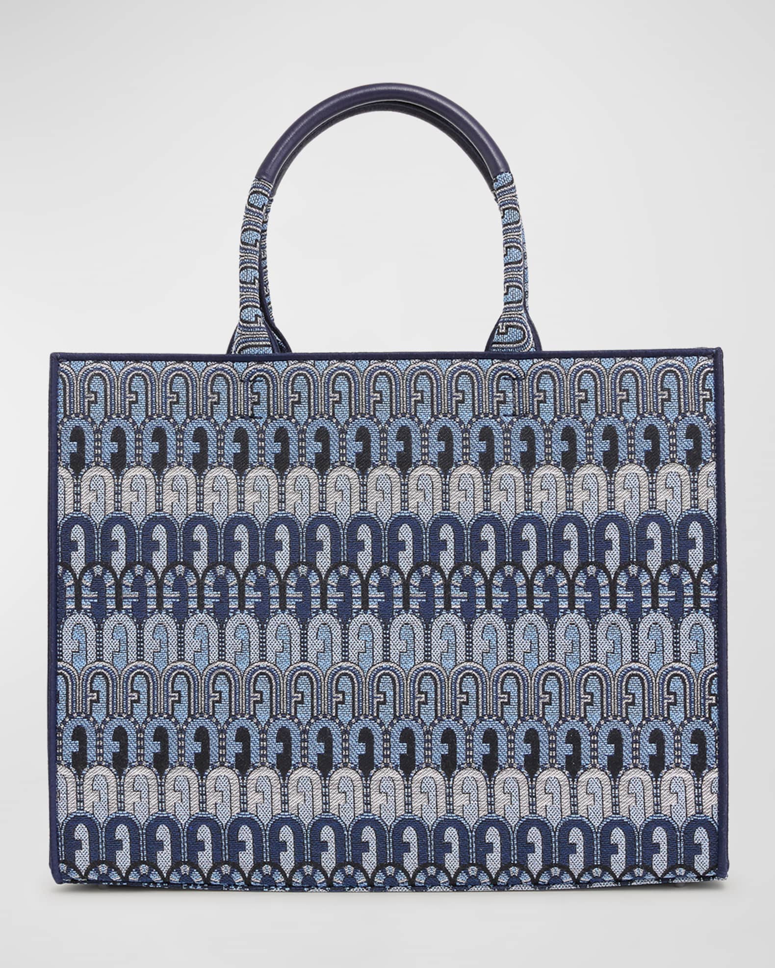 Furla Opportunity Mini Shopper Tote Bag in Blue