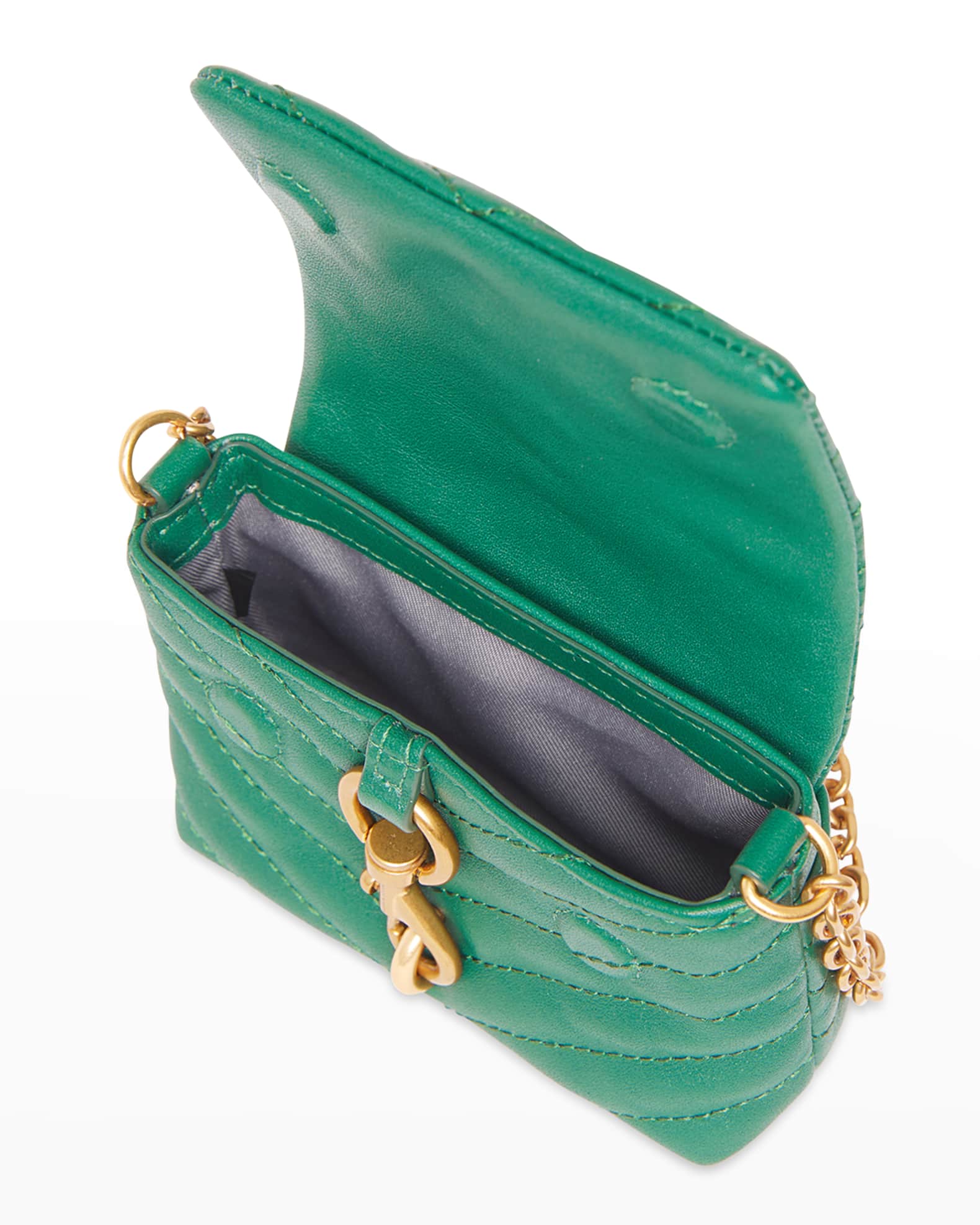 Rebecca Minkoff Edie Micro Quilted Leather Crossbody Bag Neiman Marcus