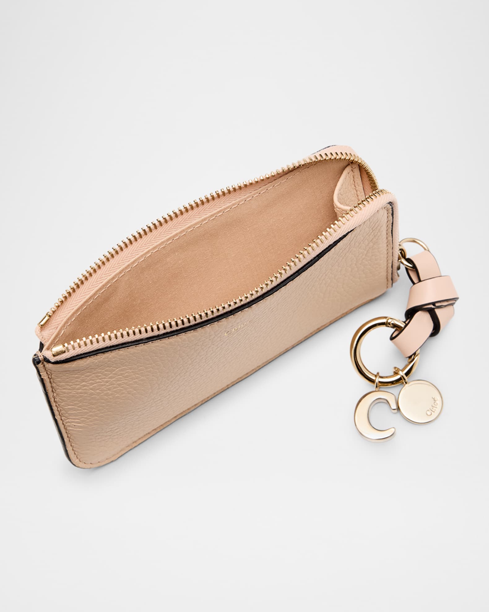 Chloe Alphabet Zip Leather Card Case | Neiman Marcus Chloe Alphabet Zip Leather Card Case | Neiman Marcus