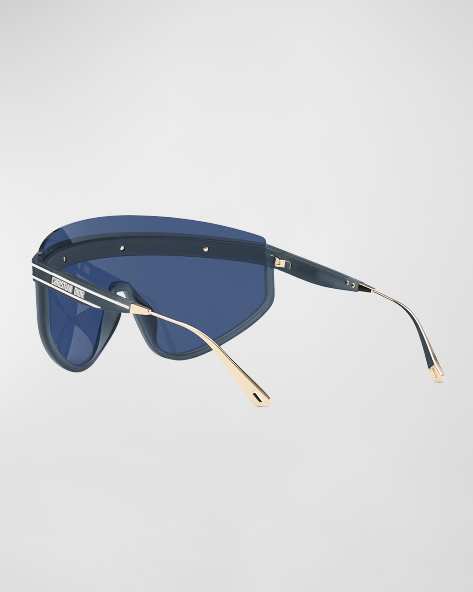 Dior Diorclub M2U Wrap Injection Plastic-Metal Shield Sunglasses ...