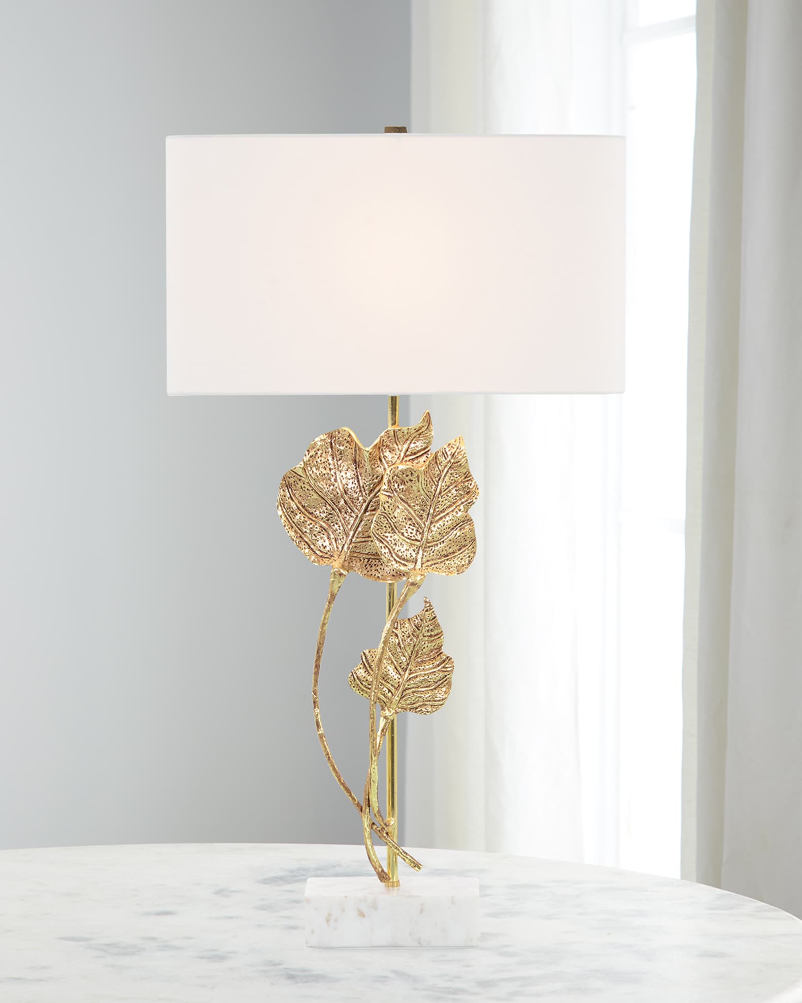 Gold leaf lamp base online