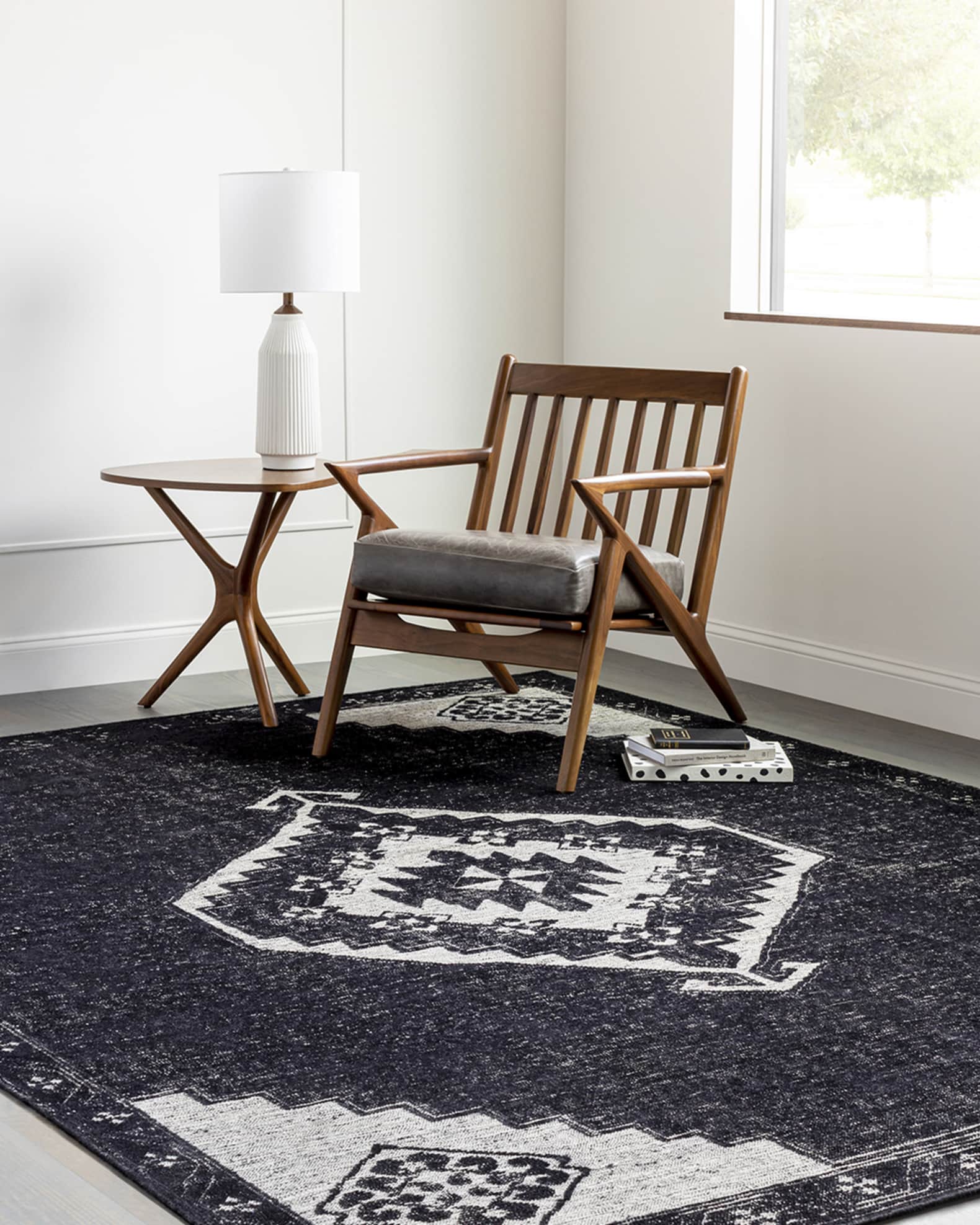Bryan Hand-Knotted Wool Rug 1