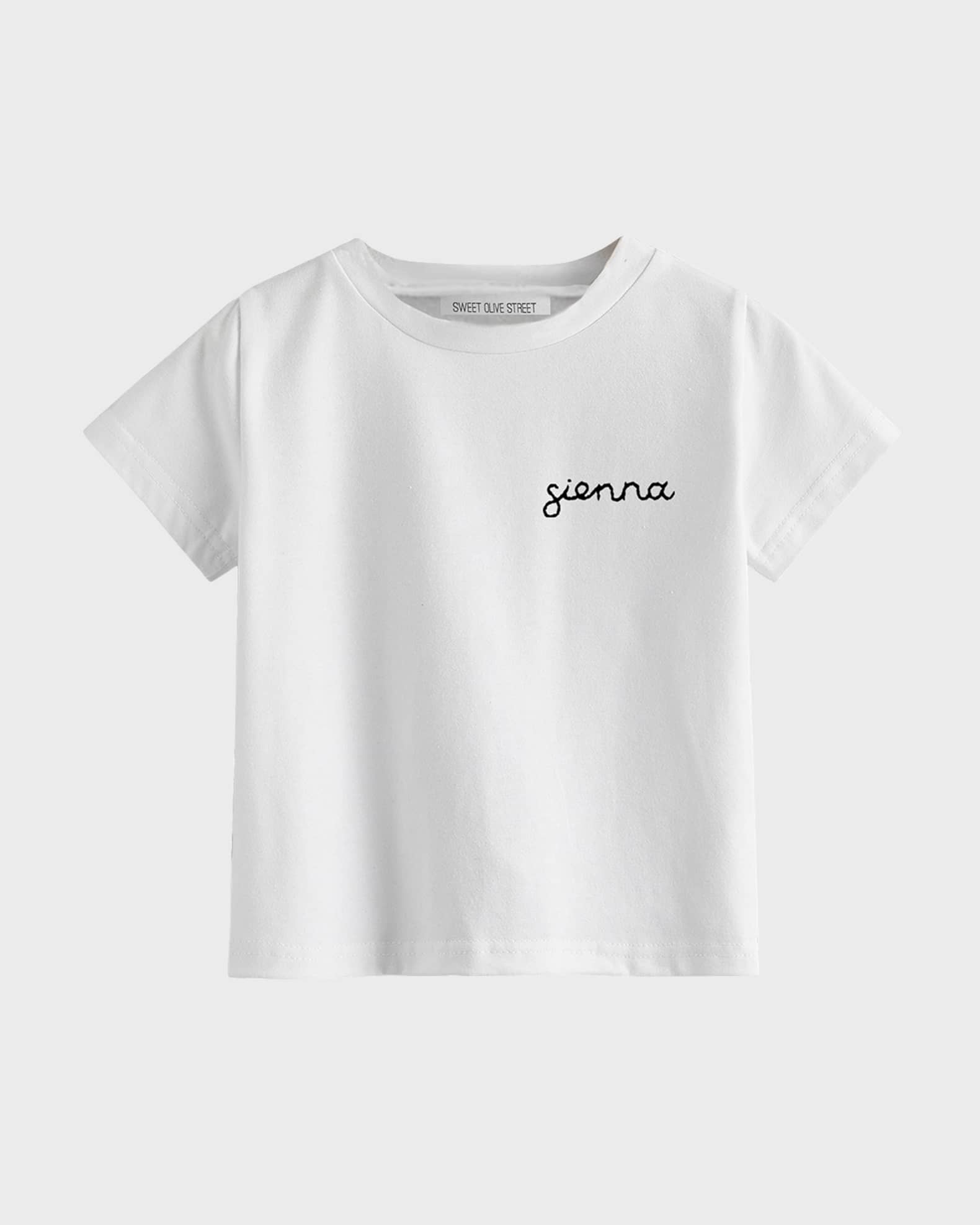 Sweet Olive Street Kid's My Name Is! Personalized T-Shirt, Sizes 12M-6