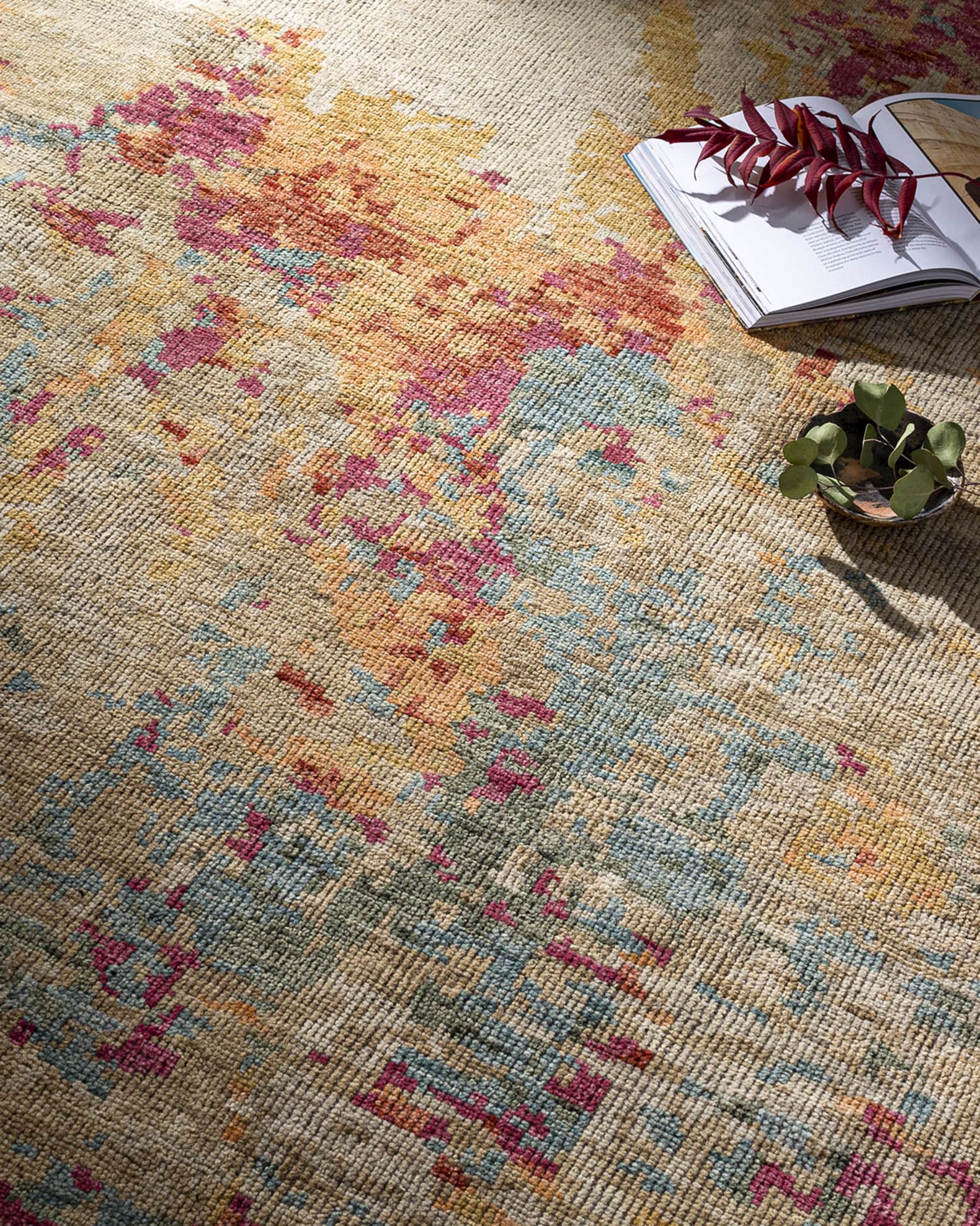 Benjamin Hand-Knotted Wool Rug 0