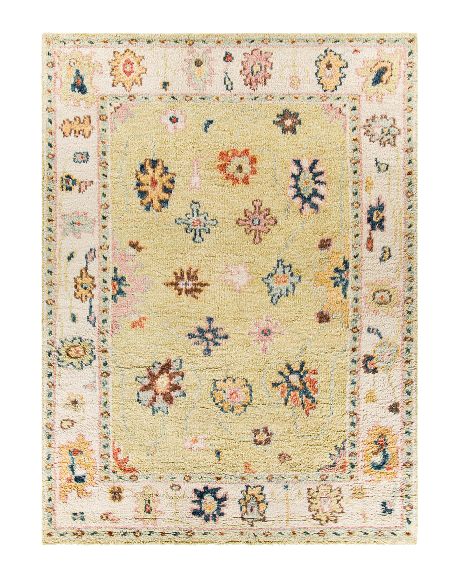 Sofia Hand-Knotted Wool Rug 0