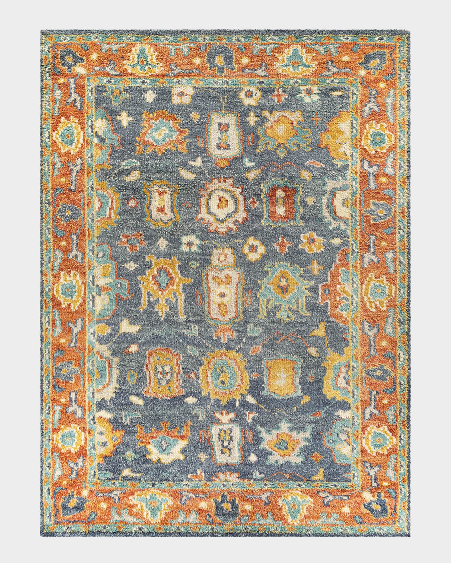 Raleigh Hand-Knotted Wool Rug 1