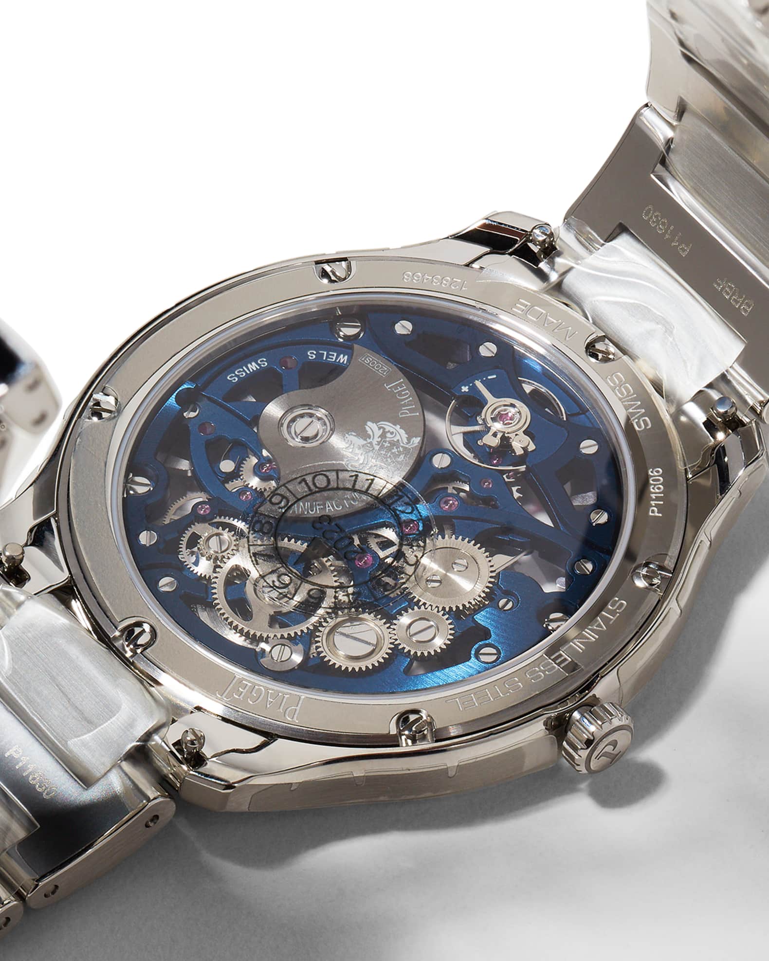 Thin skeleton watch outlet