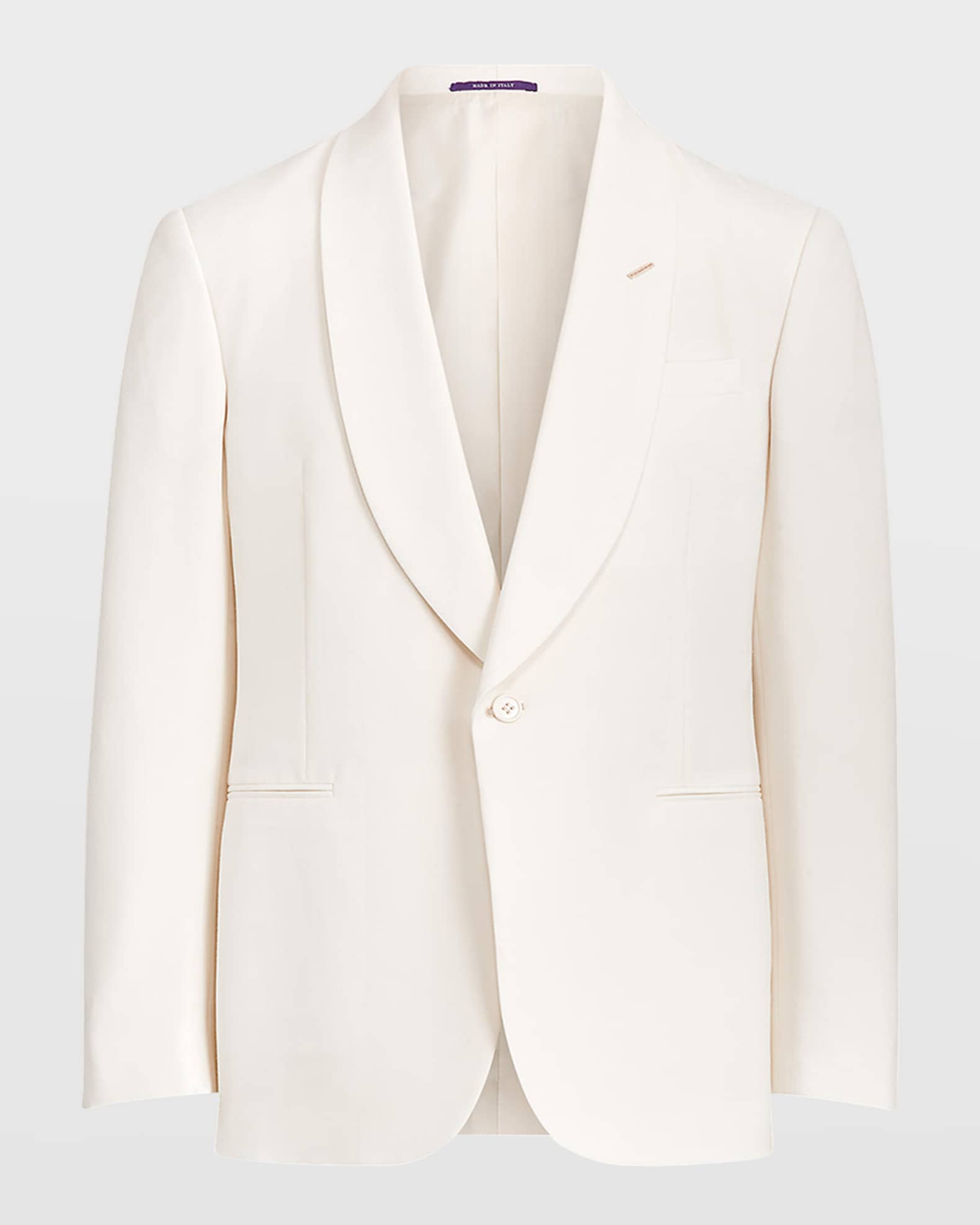 Ralph lauren white tuxedo jacket sales
