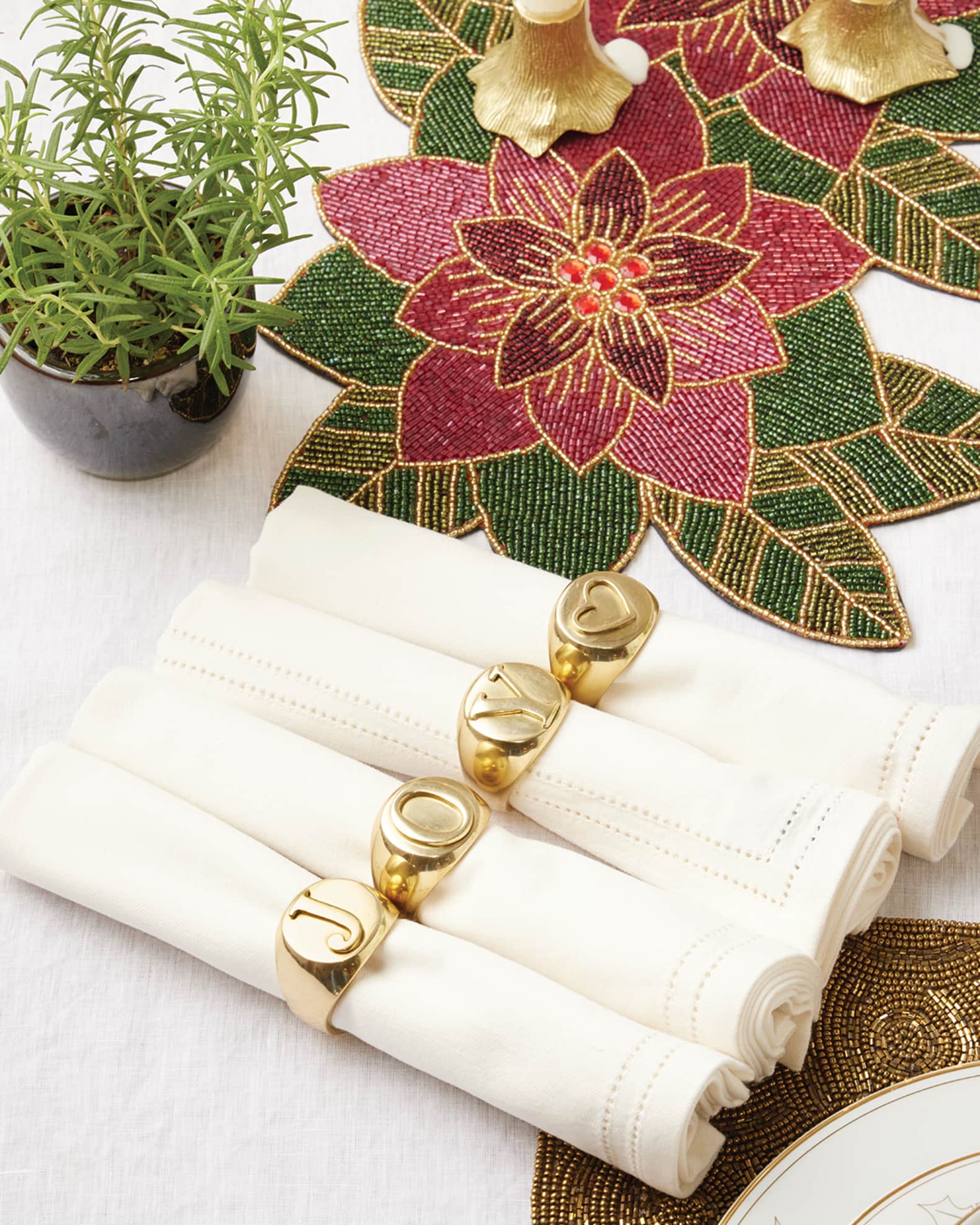 Clark Napkin Ring Ampersand