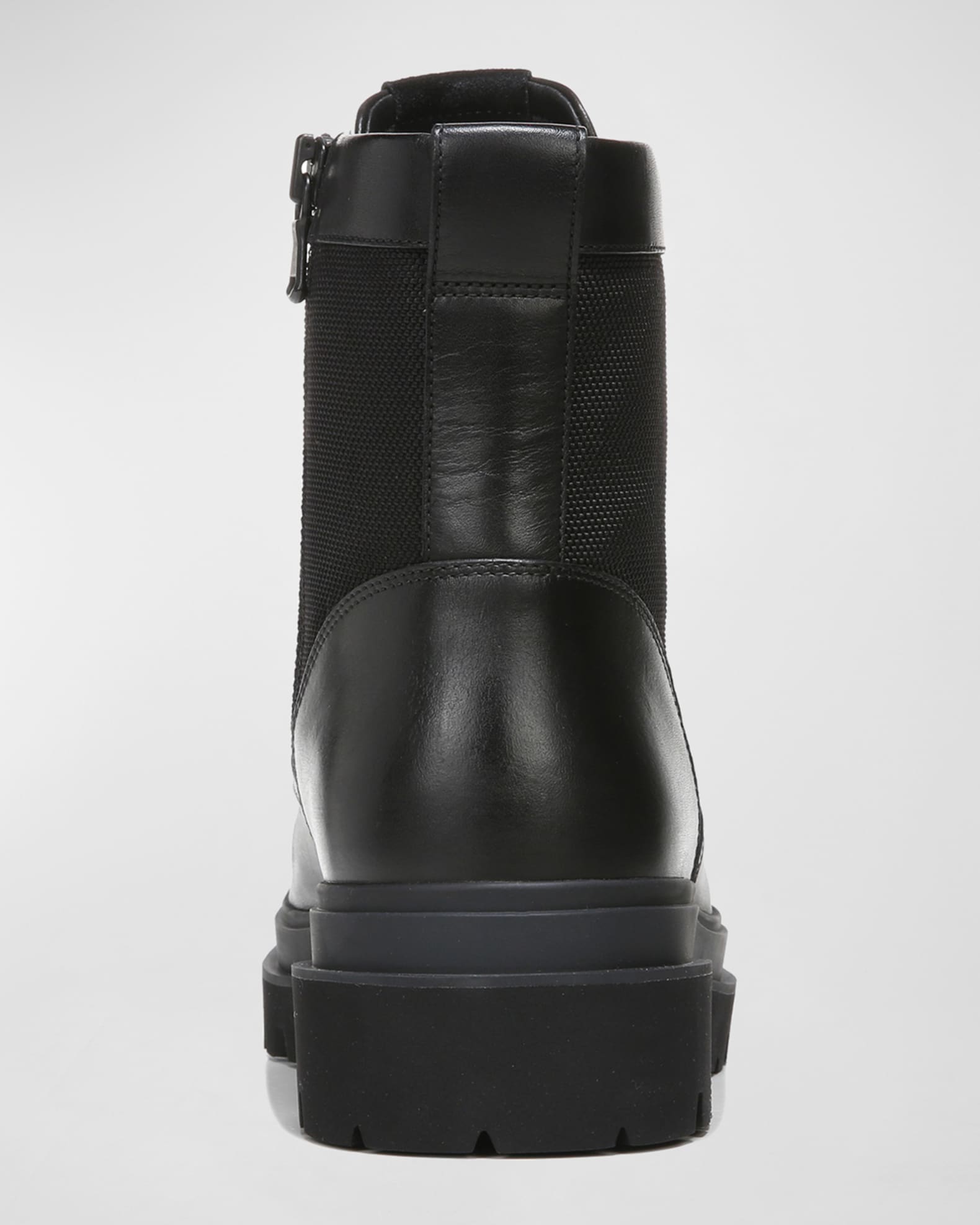 Vince Men's Raider Zip Combat Boots Neiman Marcus