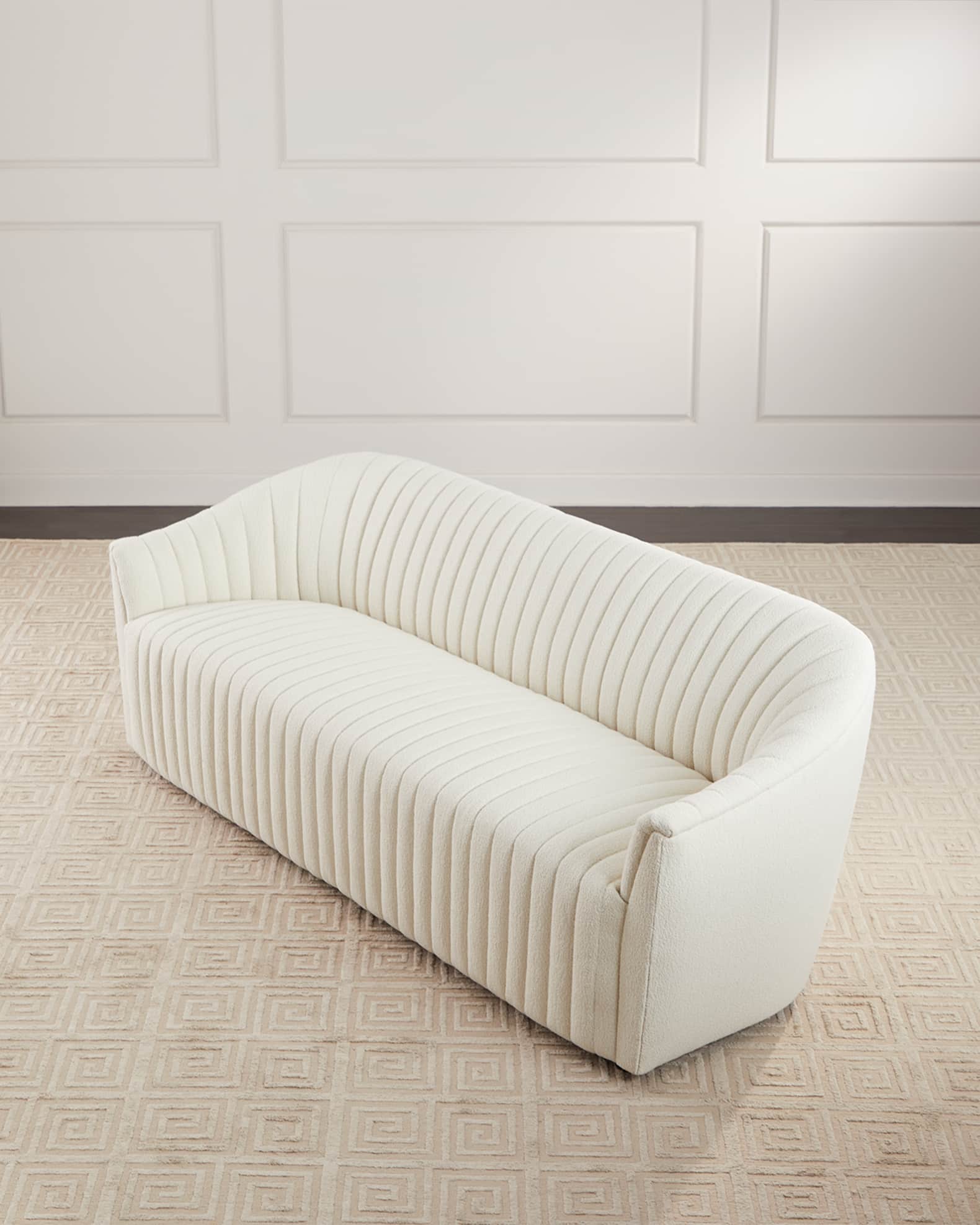 Channel Sofa, 90" 0