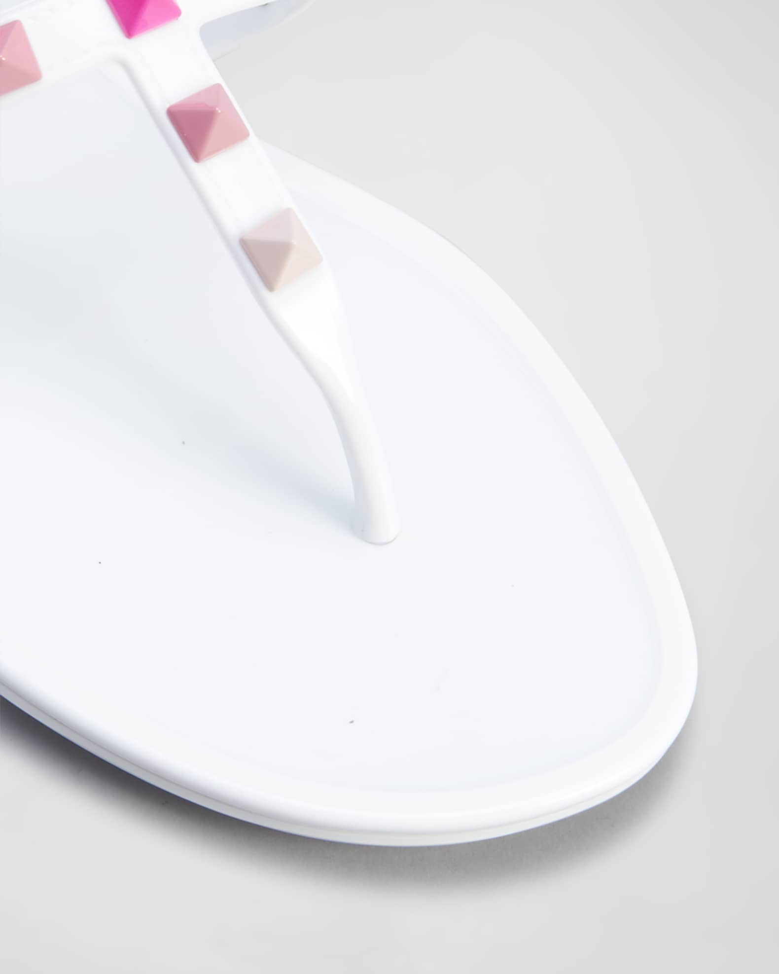 rockstud pvc sandals