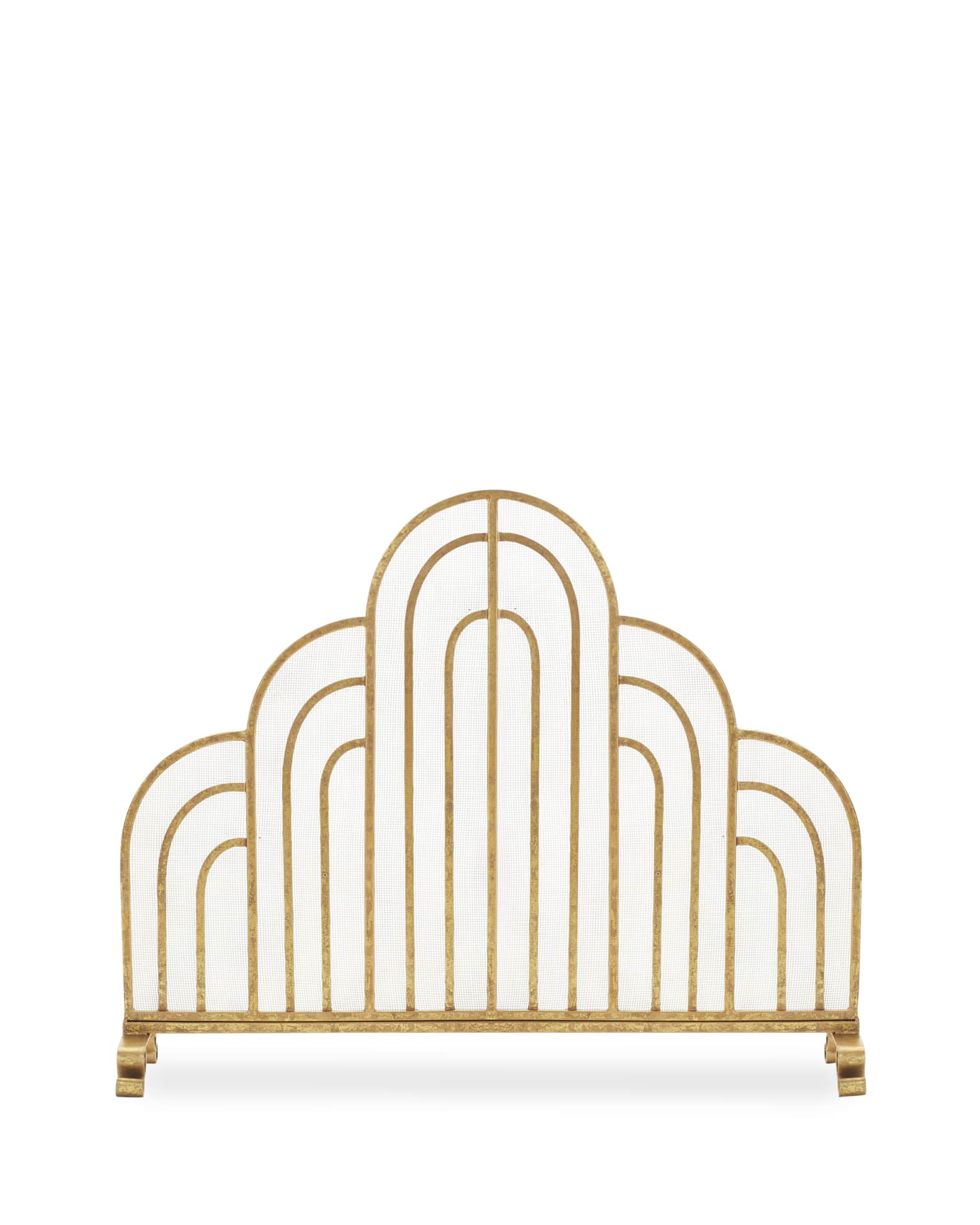 Multi Arched Fire Screen 1