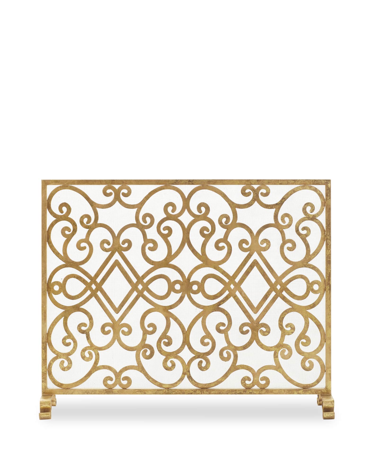 Scroll Accent Fire Screen 1