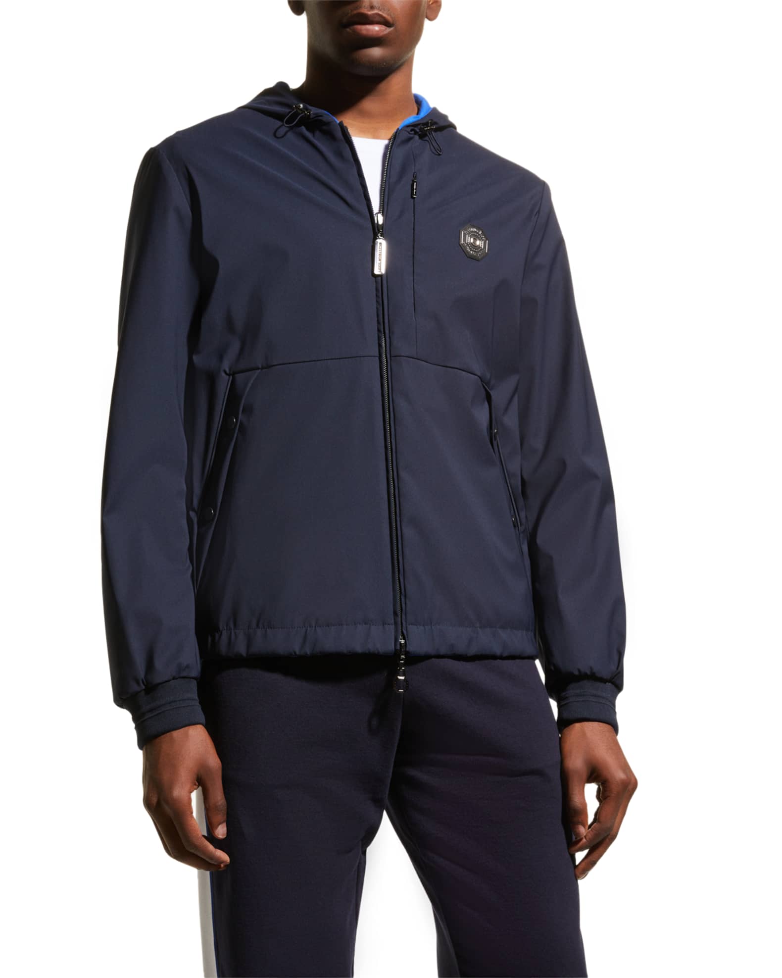 Stefano Ricci Men's Reversible Hooded Jacket | Neiman Marcus
