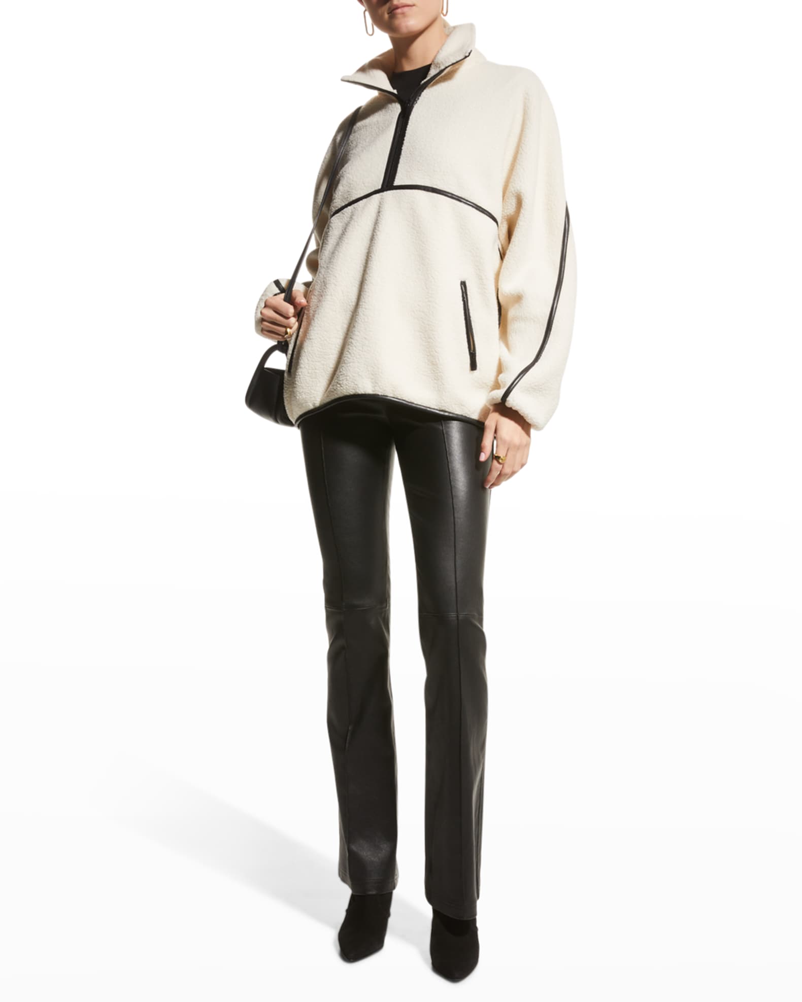 Helsa Half-Zip Fleece Pullover  1