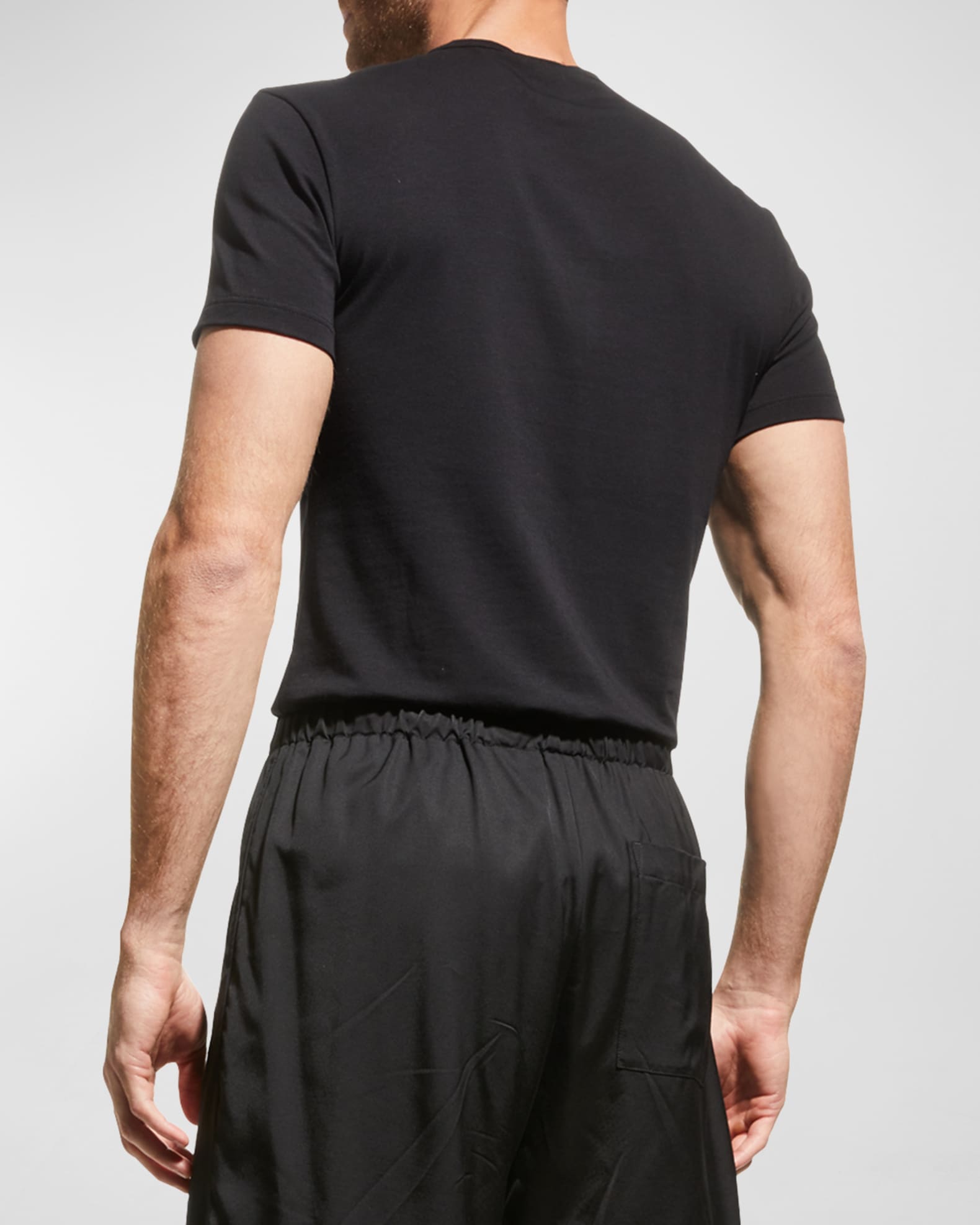 Versace Men's 2-Pack Essential Stretch T-Shirts | Neiman Marcus