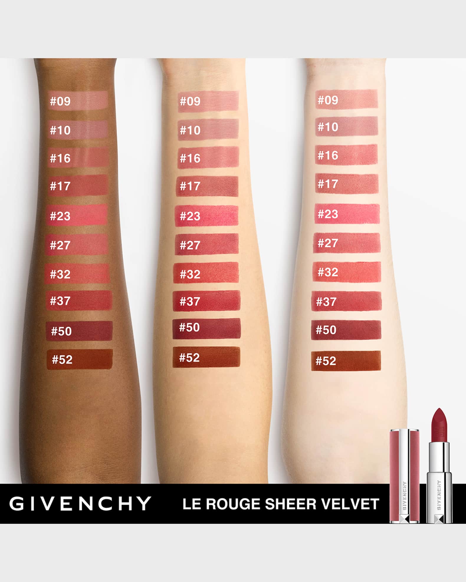 Givenchy Le Rouge Sheer Velvet Lipstick | Neiman Marcus