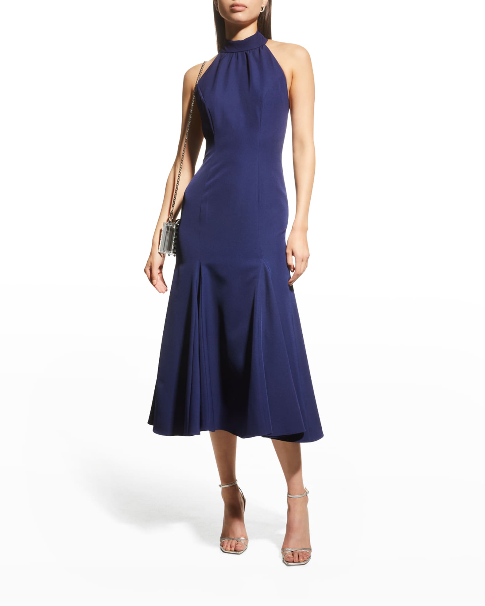 Penelope High-Neck Cady Dress 1