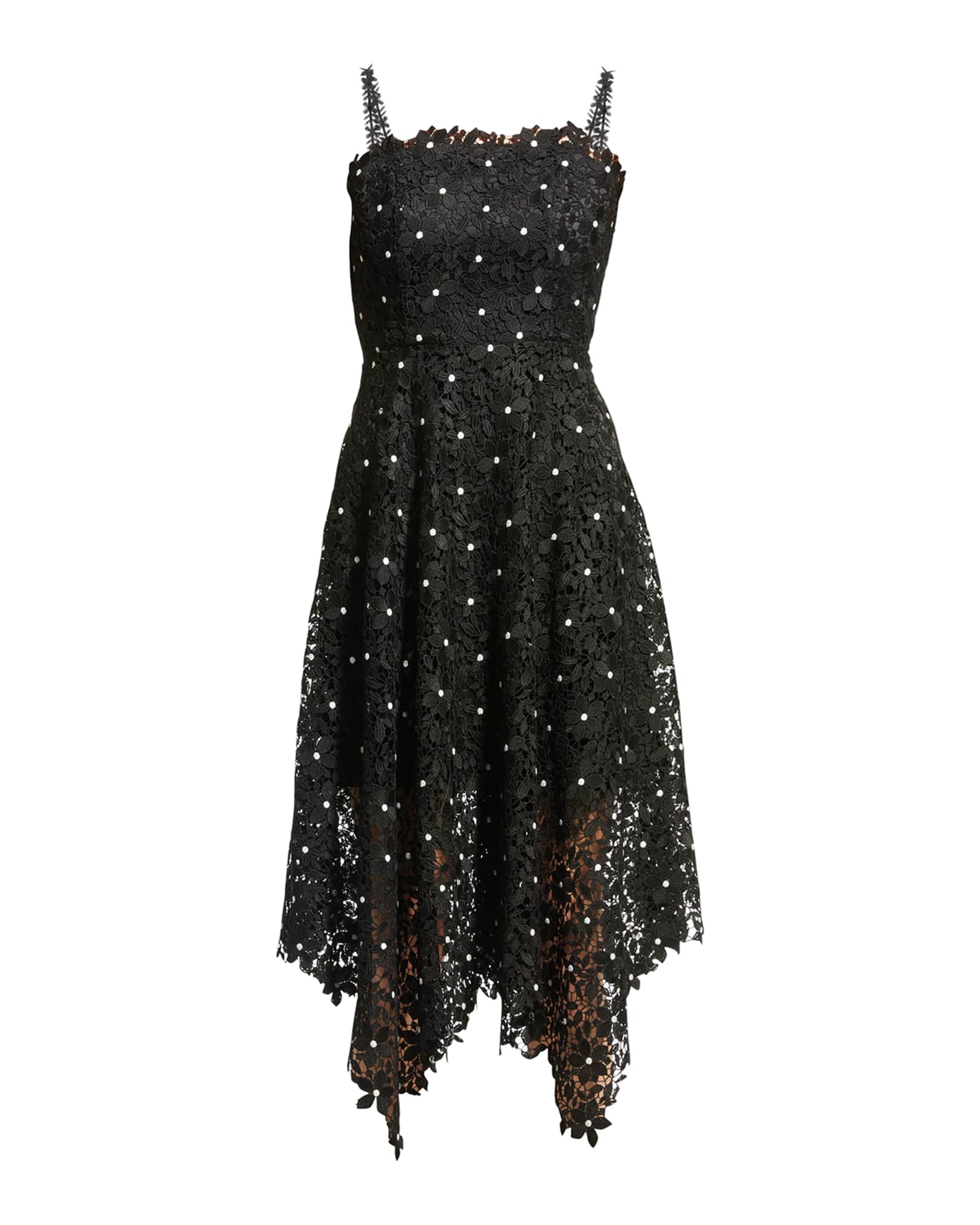 Milly Yara Sleeveless Daisy Lace Dress Neiman Marcus