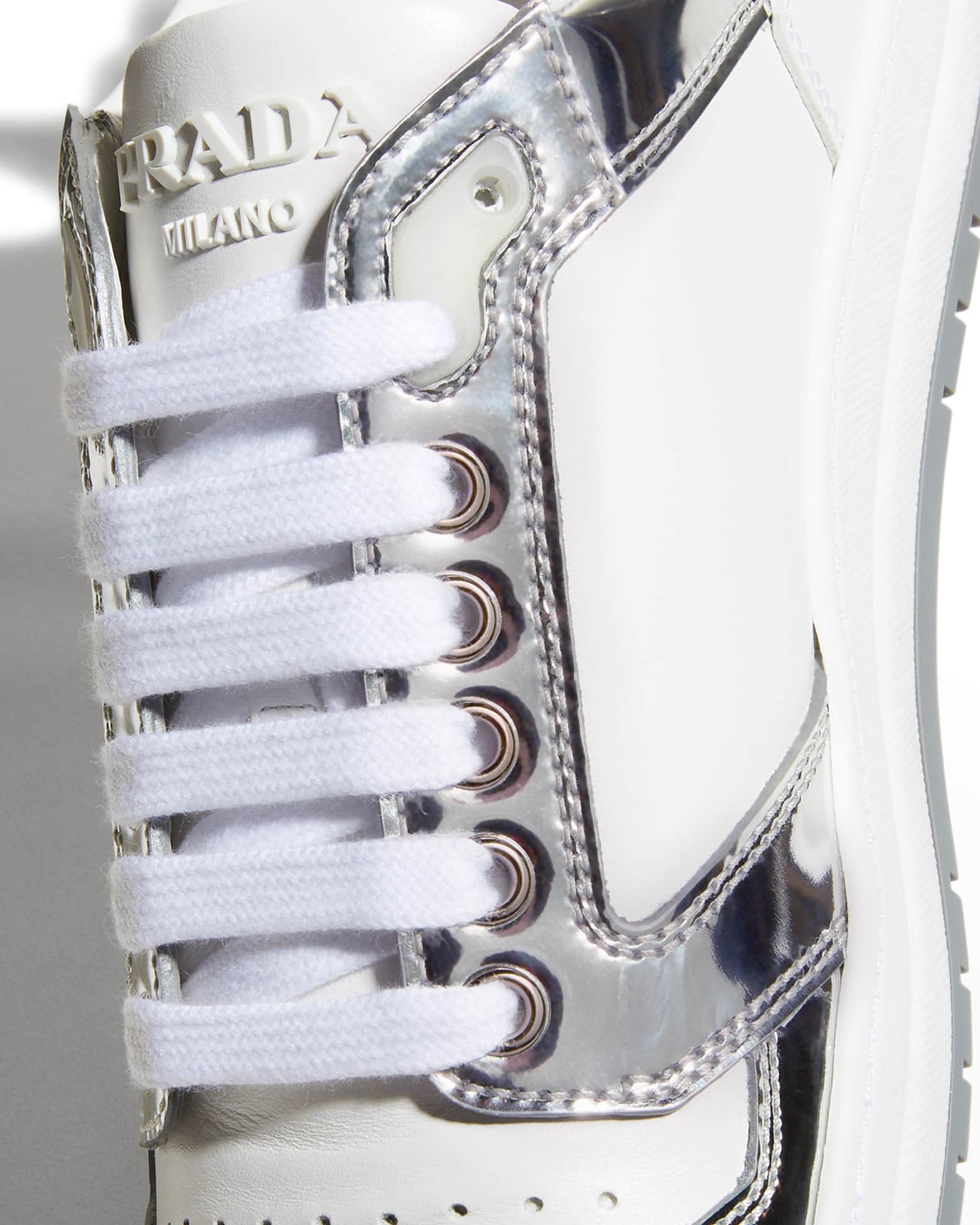 prada allacciate sneakers