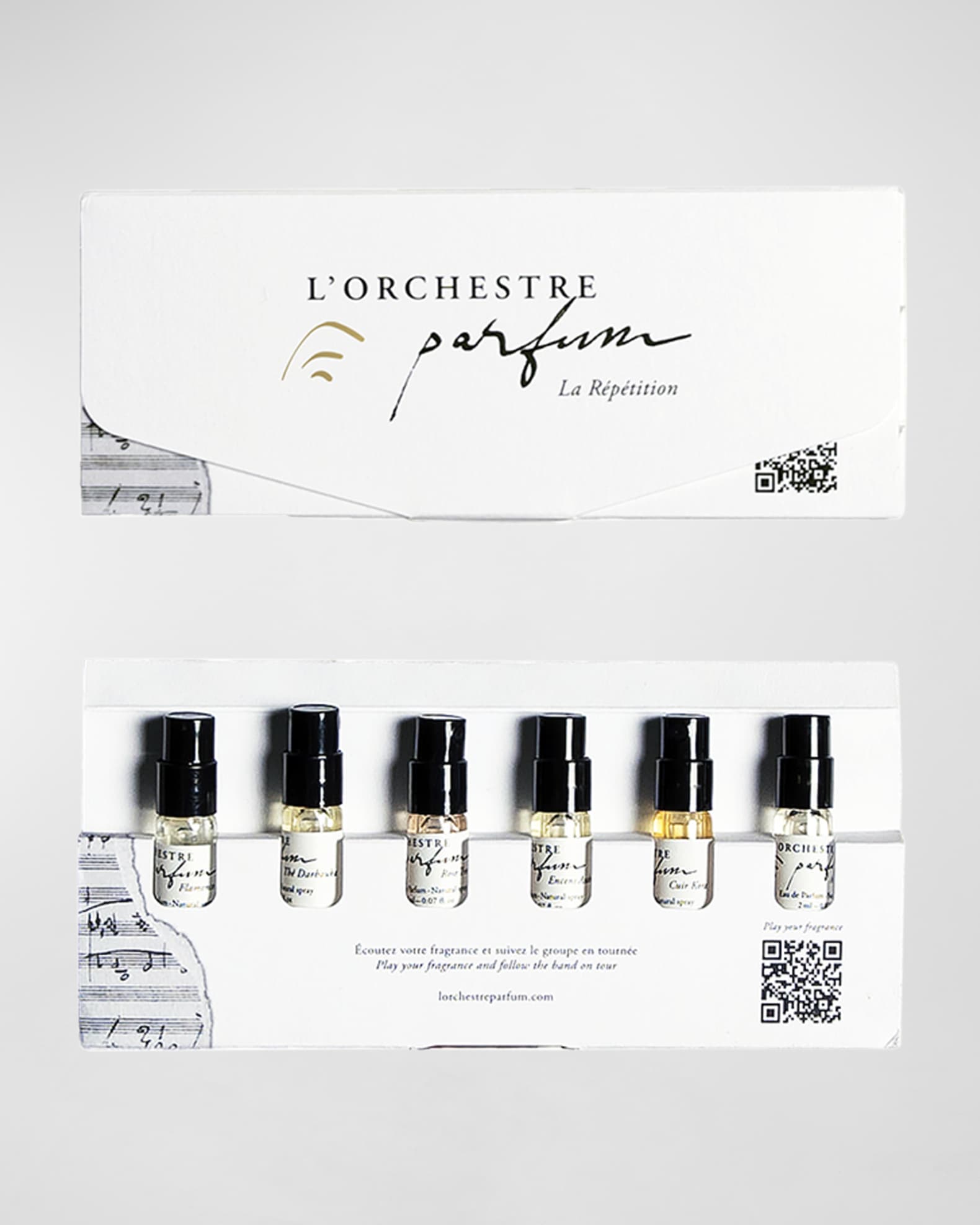 NEW Louis Vuitton Fragrance Set of 6 Gift Box 2ml Mini Samples