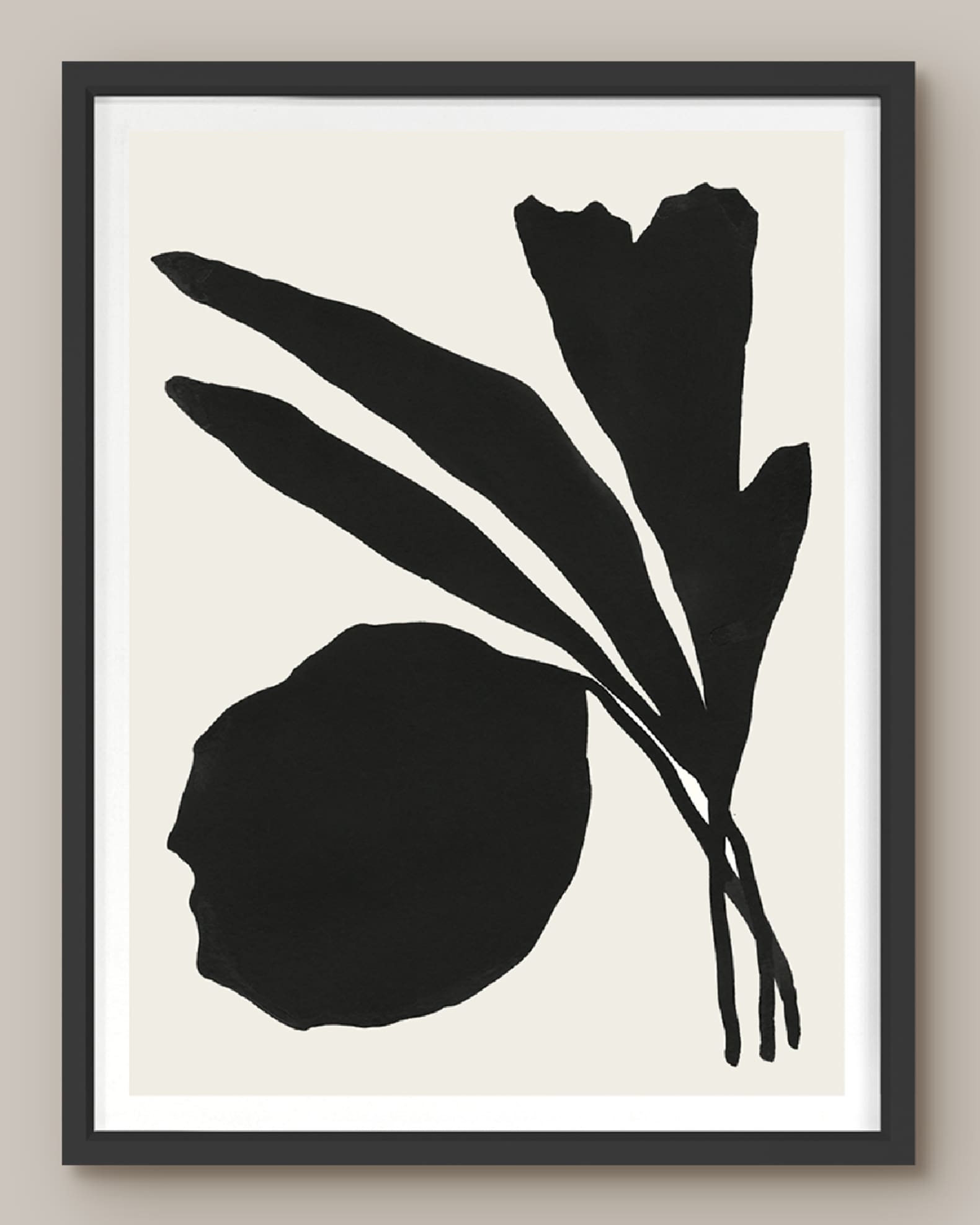 "Abstract Bouquet 1" Digital Art Print by Kate Roebuck 0