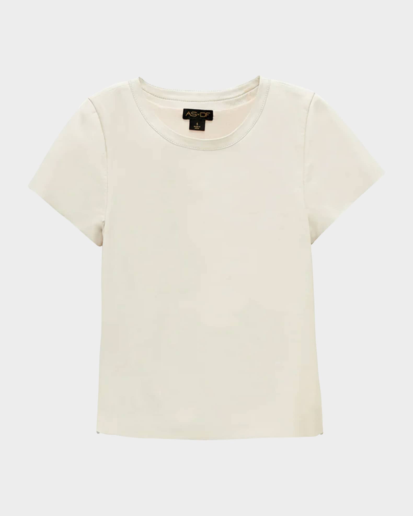 New Guard Recycled Leather Tee 0