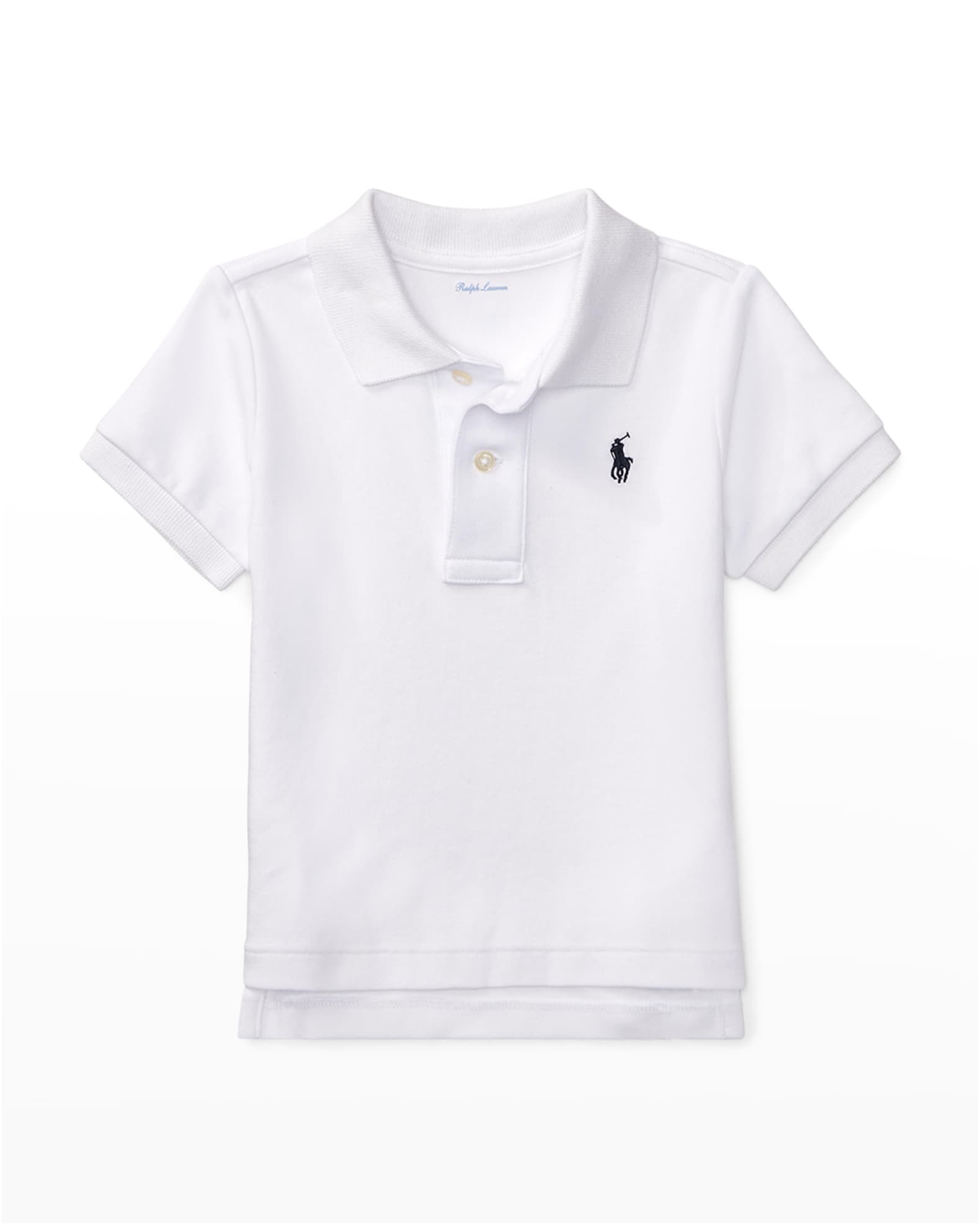Ralph Lauren Childrenswear Boy's Logo Short-Sleeve Polo Shirt, Sizes 3M ...