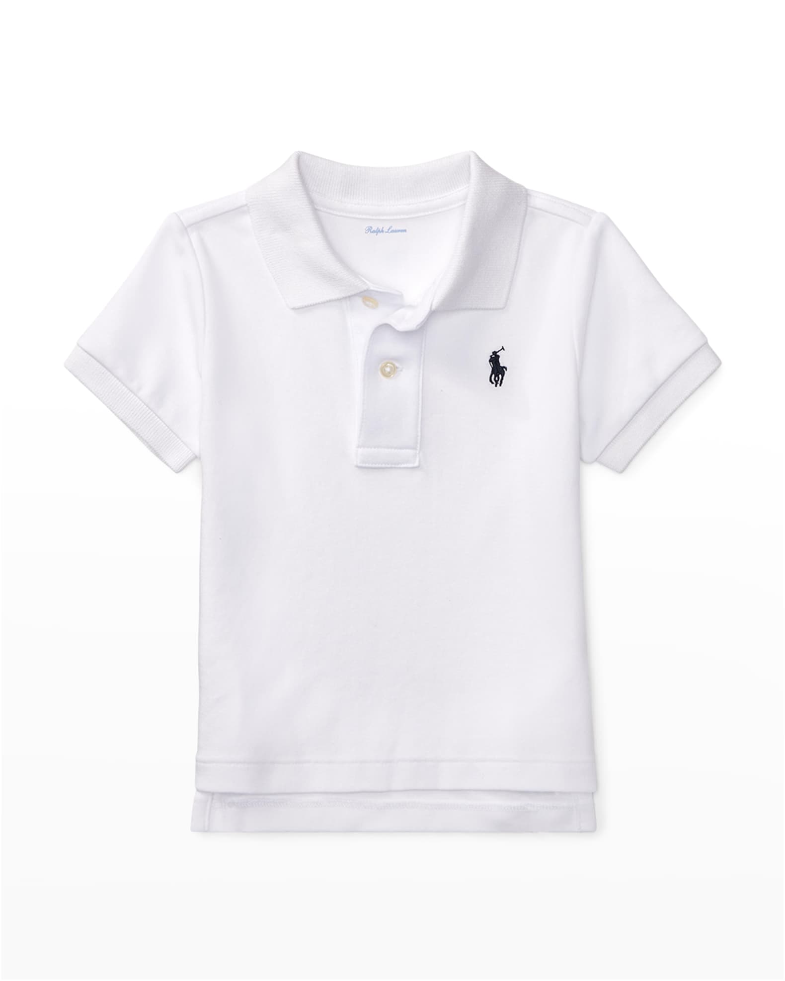 Ralph Lauren Childrenswear Boy's Logo Short-Sleeve Polo Shirt, Sizes 3M-24M