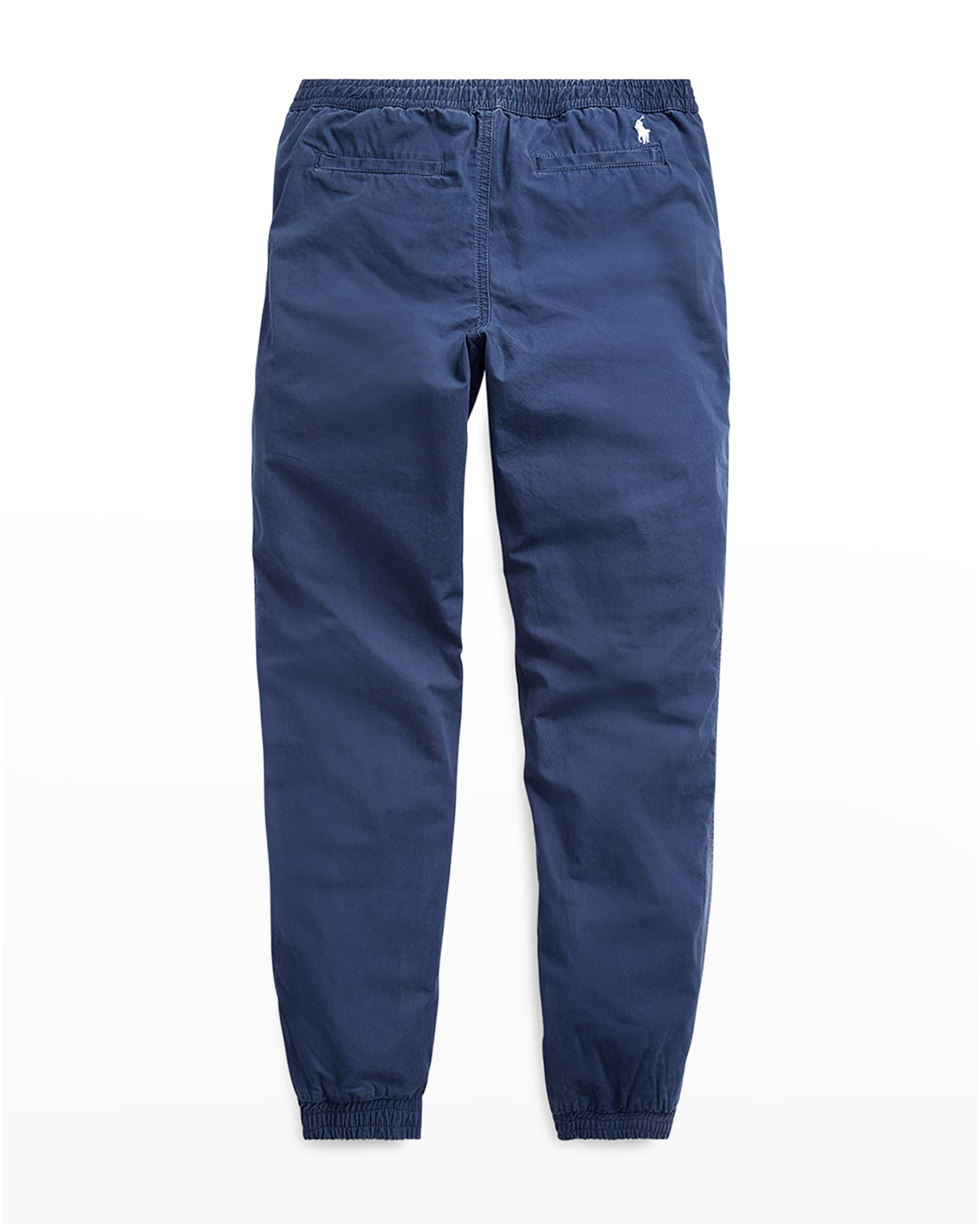 Boy's Poplin Jogger Pants, Size S-L 1