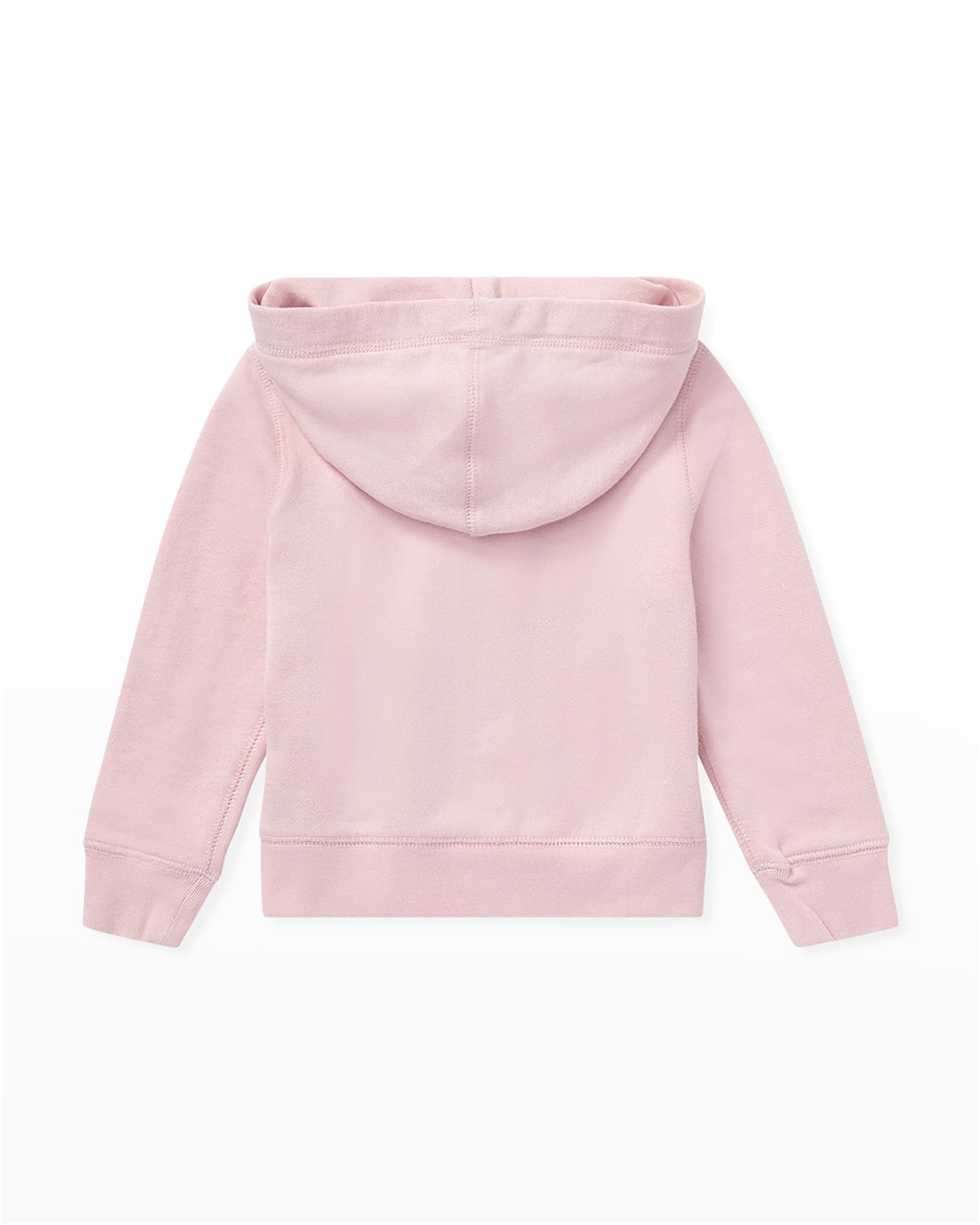 Girl's Drapey Terry Zip Hoodie 1