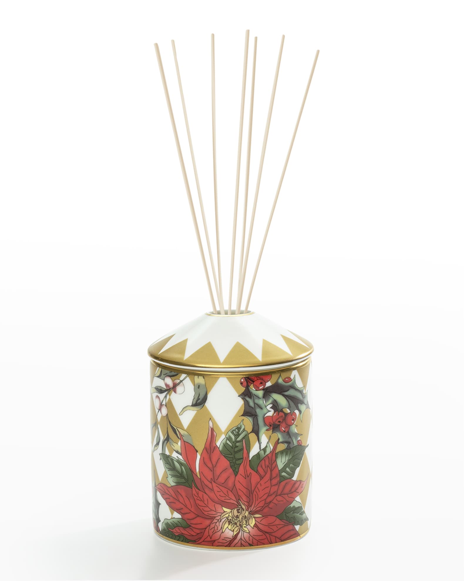 Parterre With Poinsettia Reed Diffuser 1