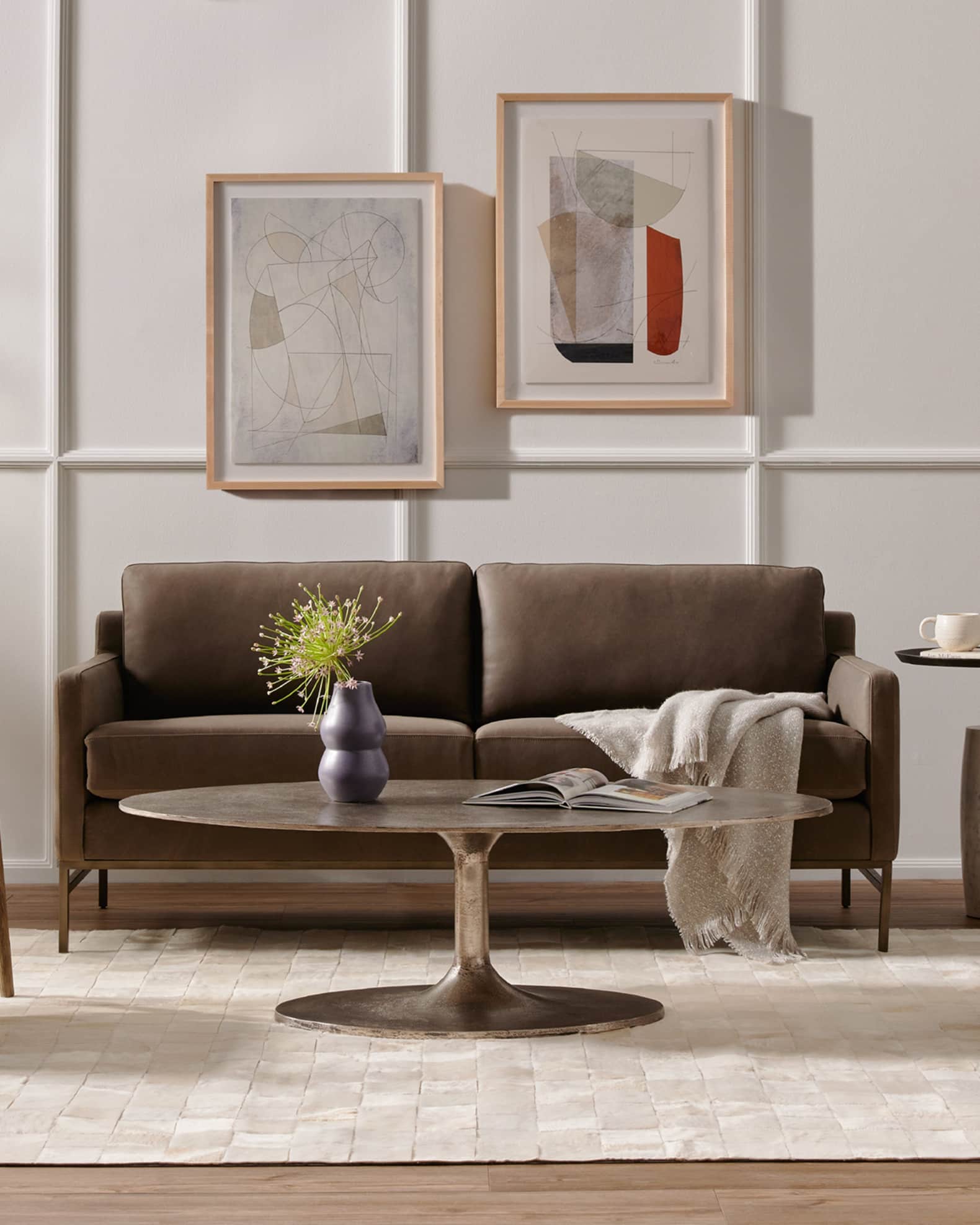 Four Hands Simone Oval Coffee Table | Neiman Marcus