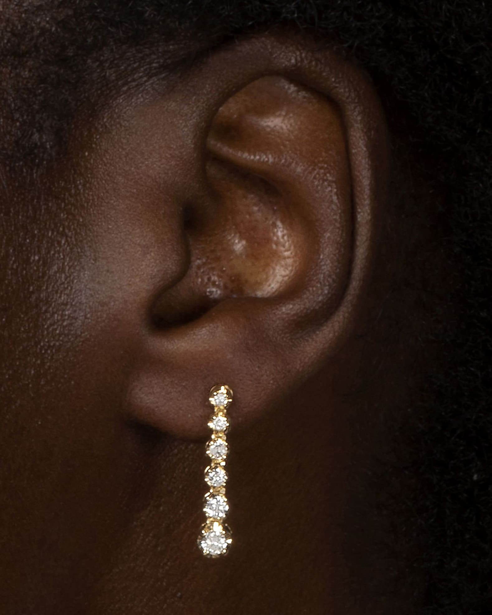 STONE AND STRAND Noble Diamond Tennis Earrings | Neiman Marcus