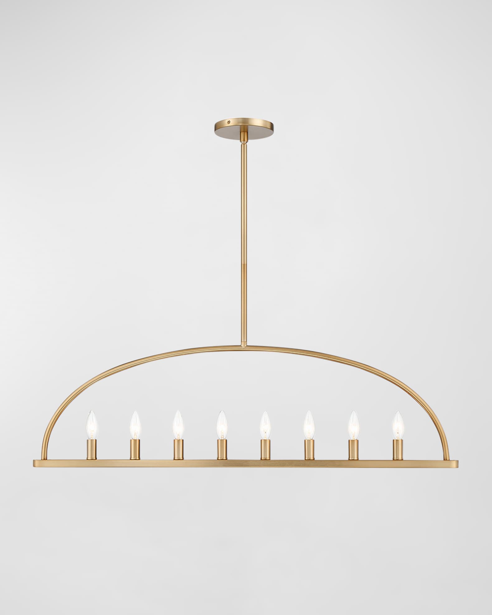 Abbott 8-Light Linear Chandelier 0