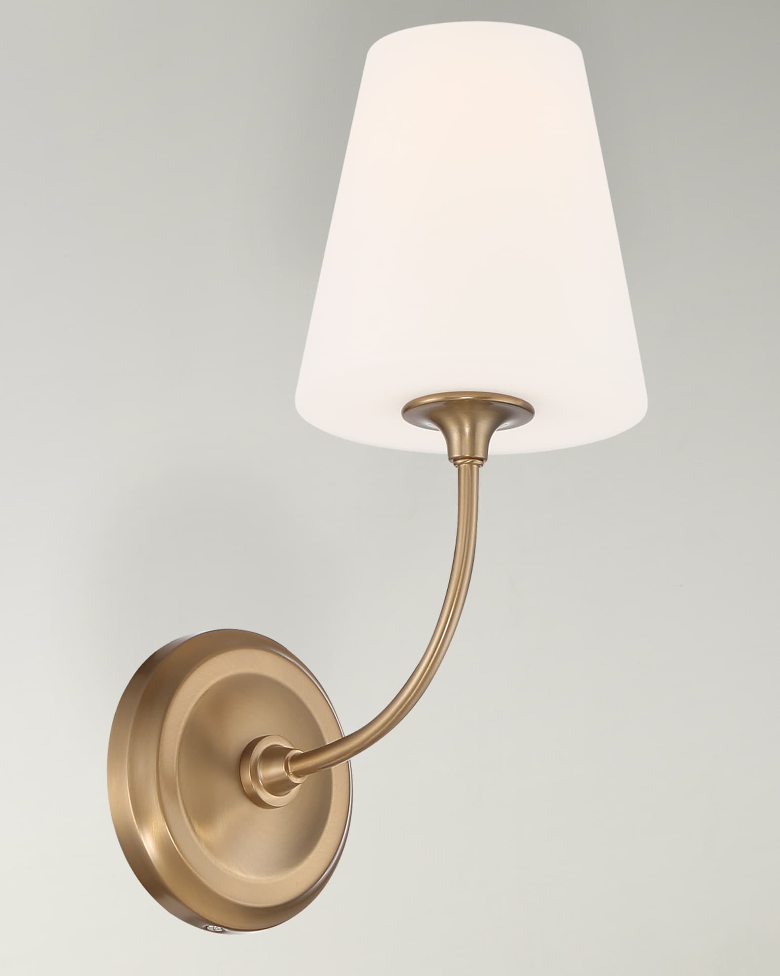 Sylvan 1-Light Vibrant Gold Wall Mount 1
