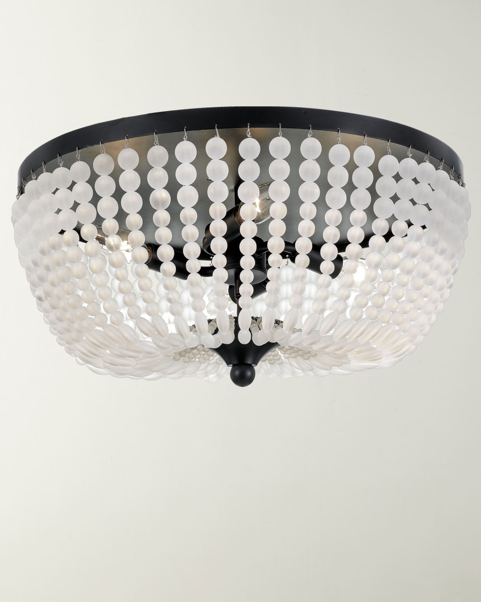 Rylee 4-Light Matte Black Ceiling Lamp 0
