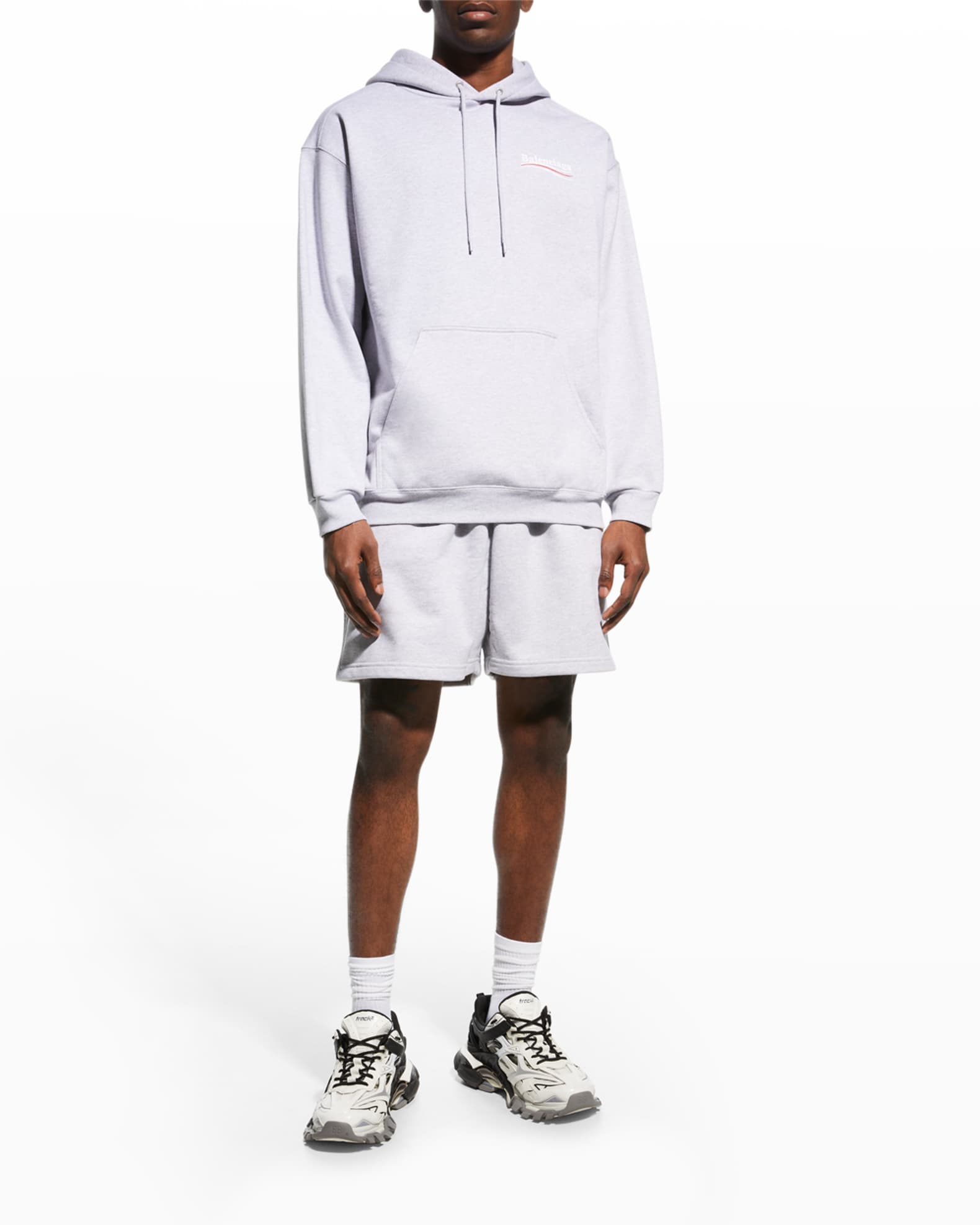 balenciaga sweat shorts